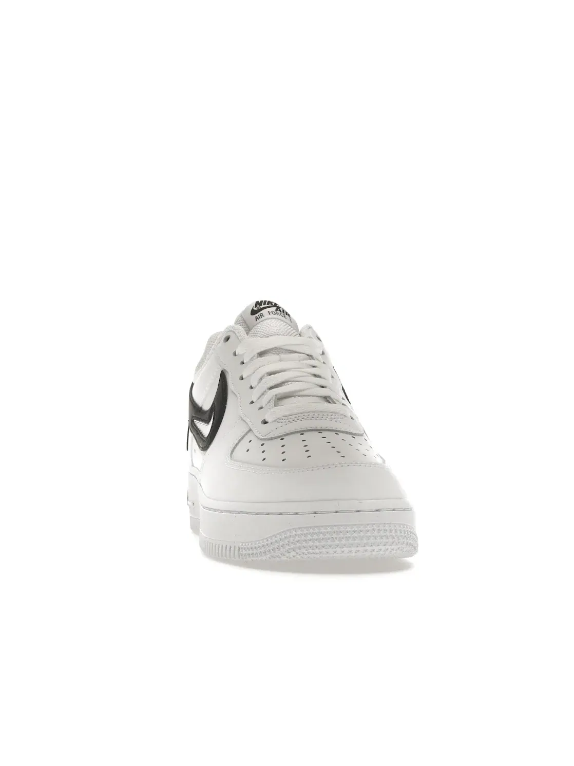 Мужские кроссовки с вырезанным логотипом Nike Air Force 1 Low '07 FM Nike — изображение 2 из 4, белый/черный