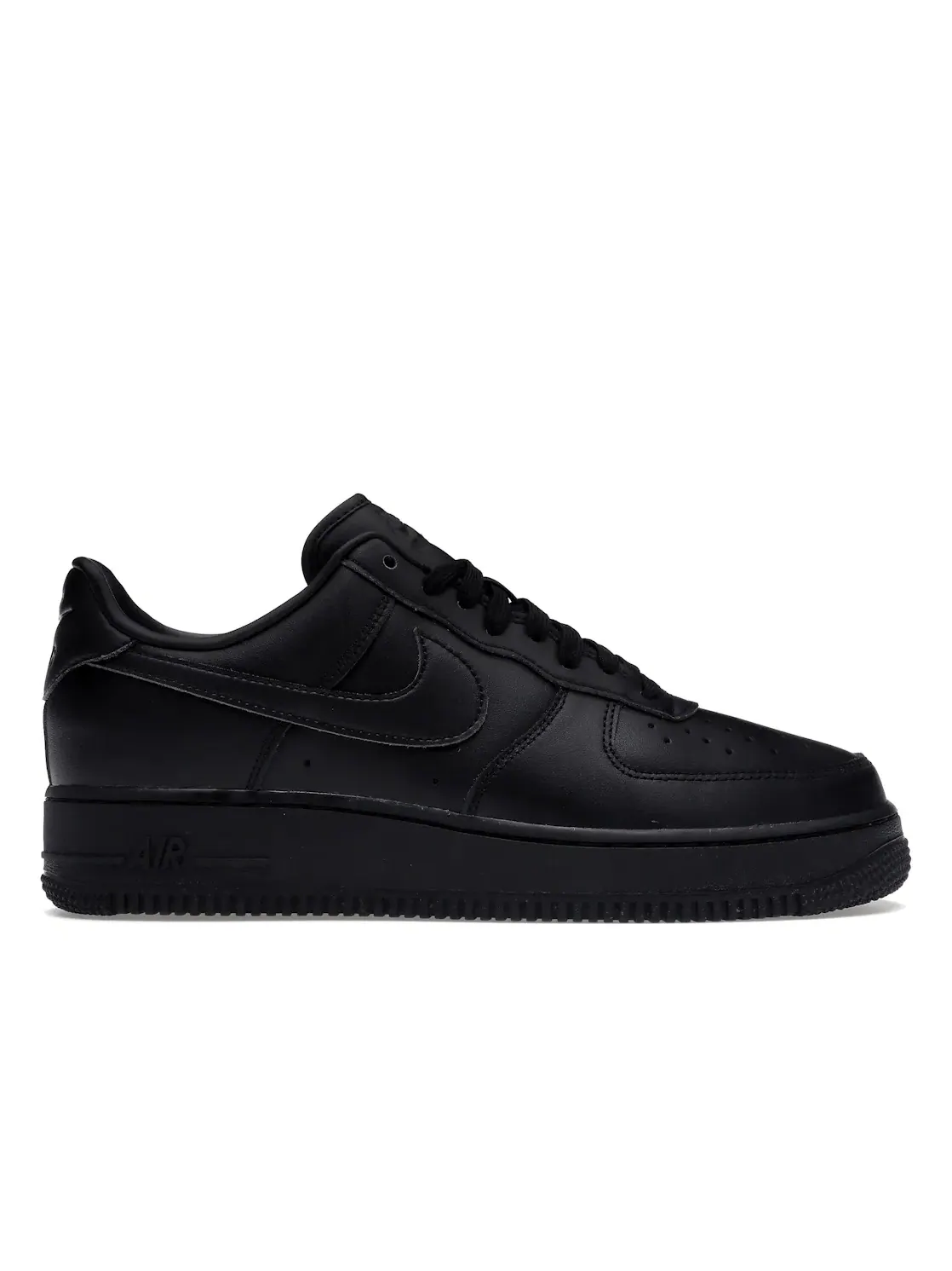 Мужские кроссовки Lifestyle с низким силуэтом Nike Air Force 1 Low '07 Nike — изображение 1 из 4, черный/-черный-черный