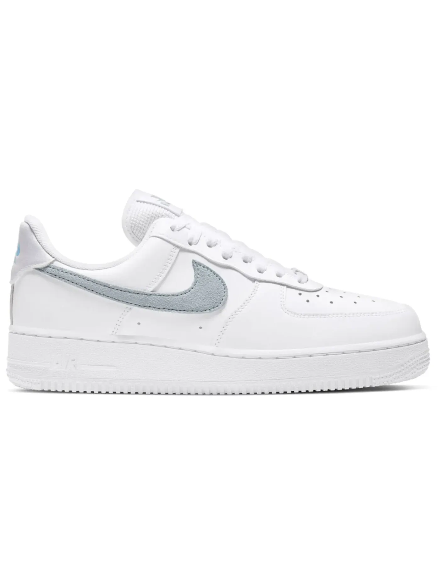 Женские кроссовки Lifestyle Nike Air Force 1 Low 07 — изображение 1 из 1, белый платиновый синий