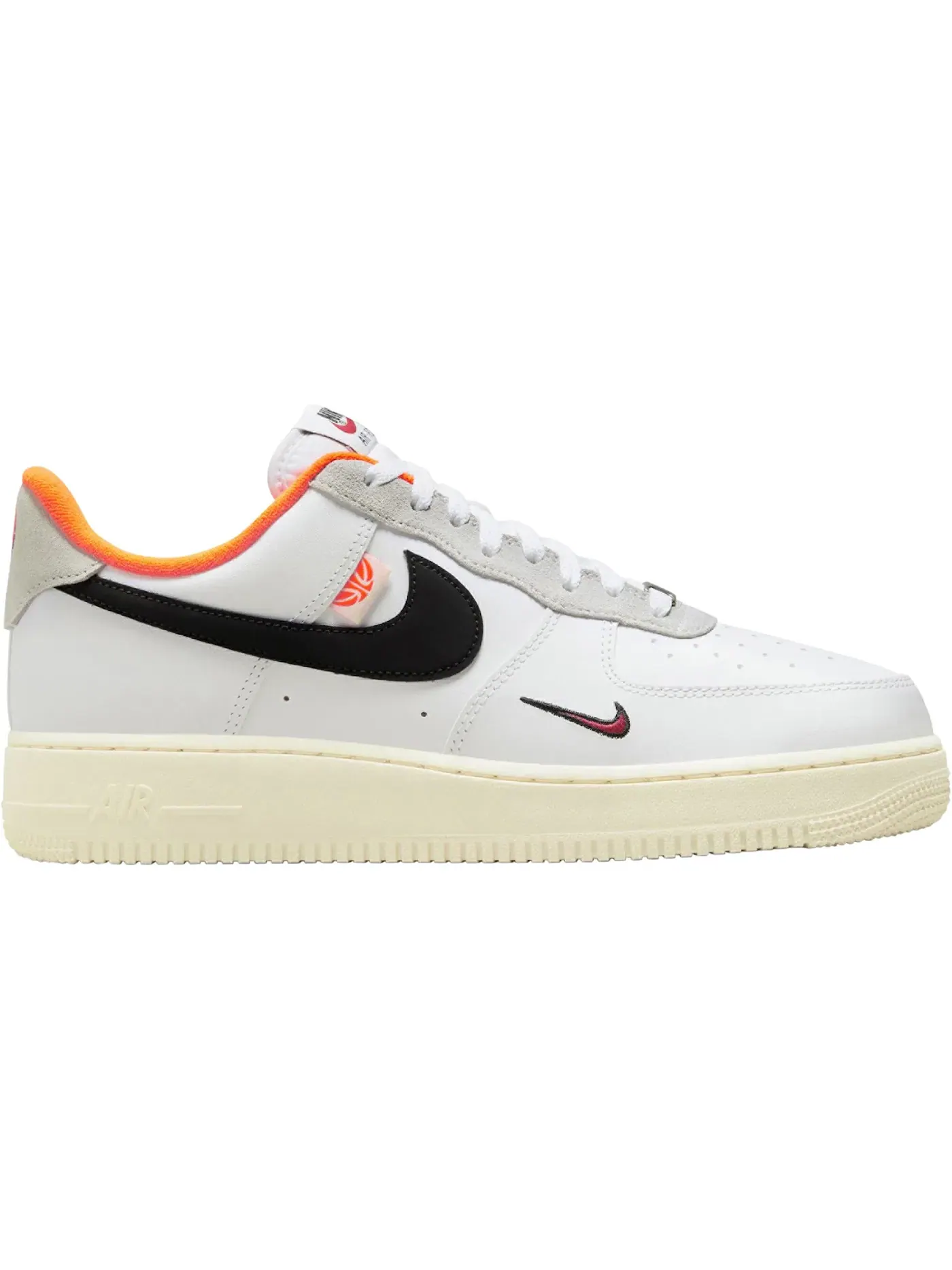 Мужские кроссовки Lifestyle Nike Air Force 1 Low 07 — изображение 1 из 1, белый//оранжевый/черный