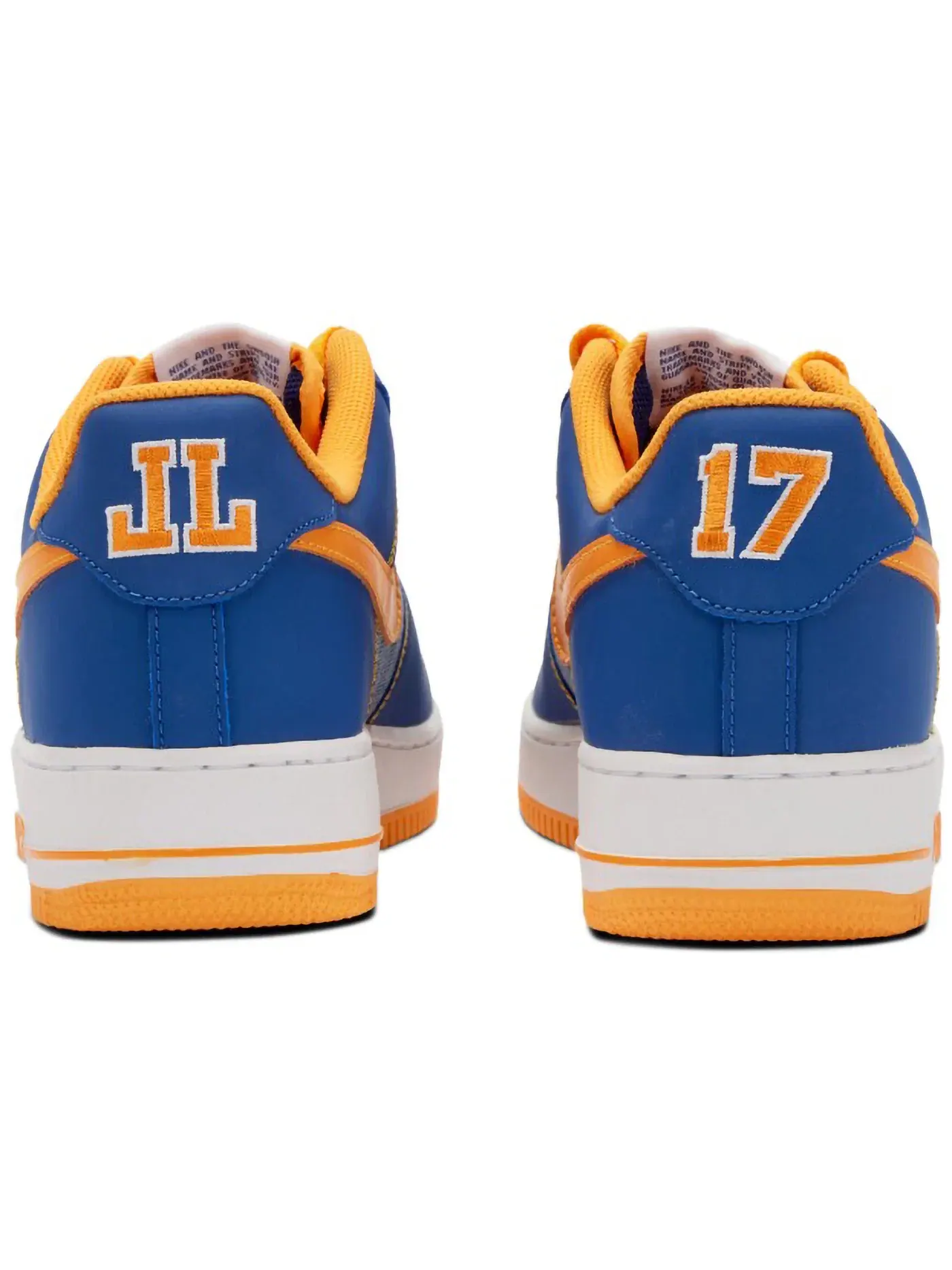 Мужские кроссовки Lifestyle Nike Air Force 1 Low '07 — изображение 2 из 2, синий оранжевый белый