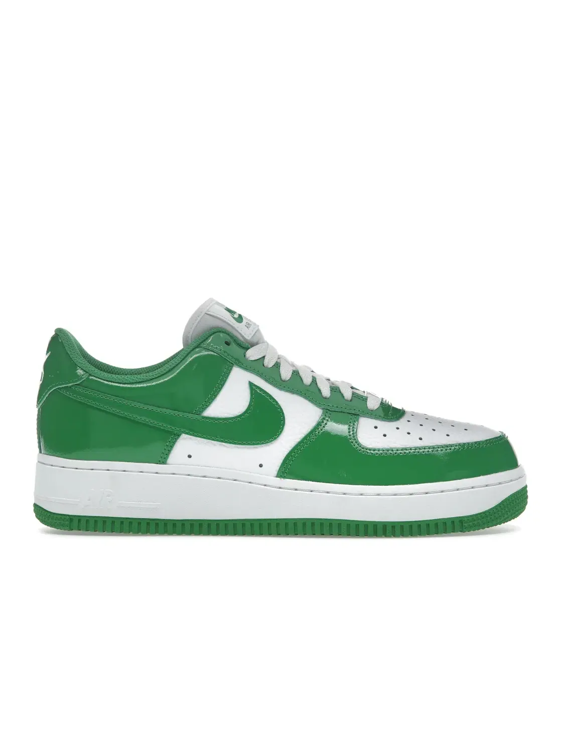 Женские кроссовки с принтом Nike Air Force 1 Low '07 Nike — изображение 1 из 4, белый/зеленый