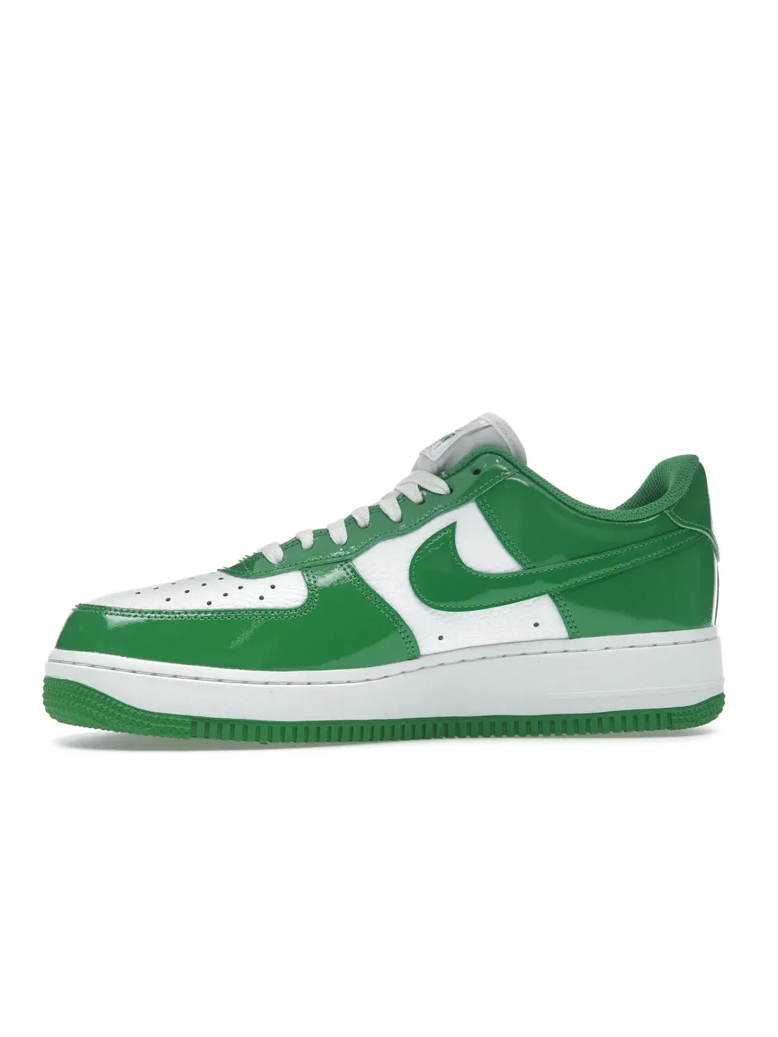 Женские кроссовки с принтом Nike Air Force 1 Low '07 Nike — изображение 3 из 4, белый/зеленый