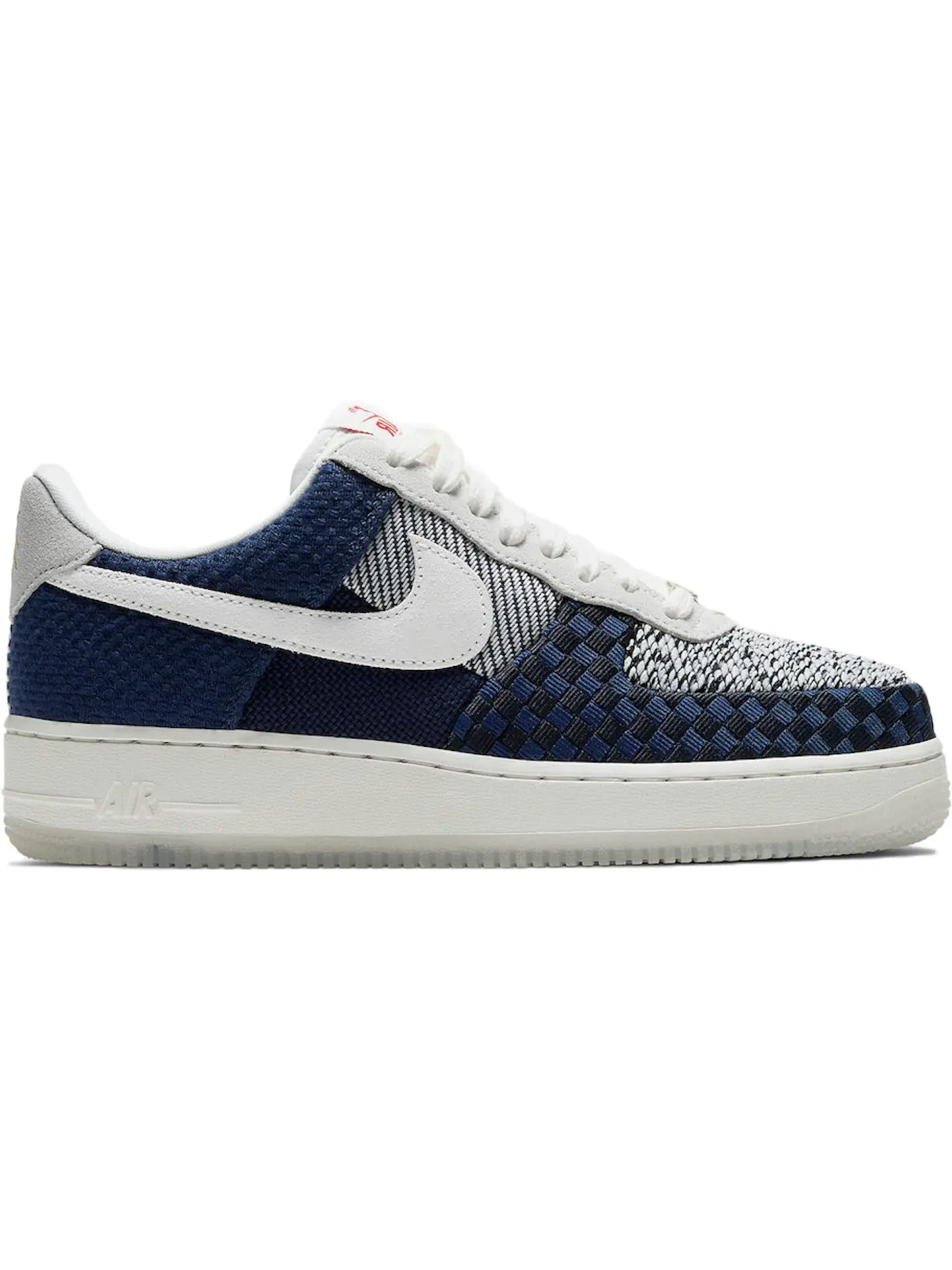 Женские кроссовки с техникой Sashiko Nike Air Force 1 Low '07 LV8 Sashiko — изображение 1 из 1, темно-синий//темно-синий