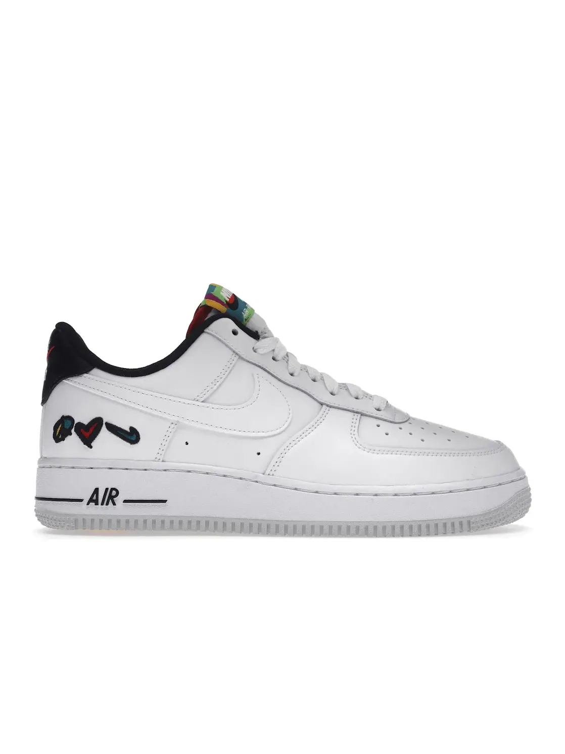 Мужские кроссовки с принтом Air Force 1 Low '07 LV8 3 Peace, Love, Swoosh Nike — изображение 1 из 4