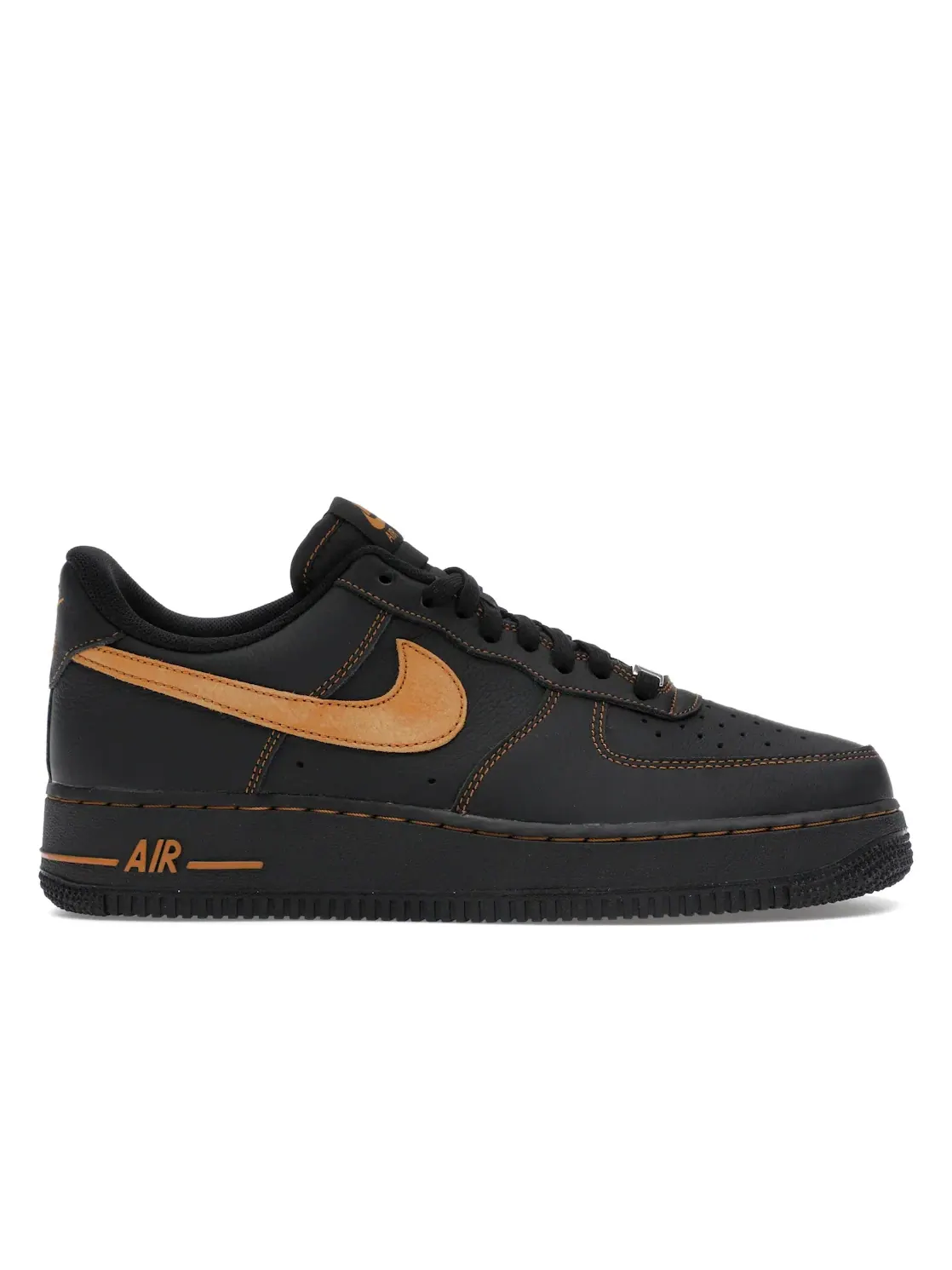 Мужские кроссовки Lifestyle с контрастными акцентами Nike Air Force 1 Low '07 LV8 — изображение 1 из 4, черный