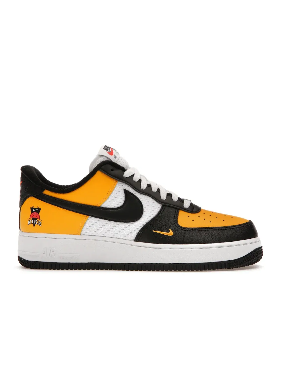 Мужские кроссовки Lifestyle Nike Air Force 1 Low '07 LV8 — изображение 1 из 4, черный/золотистый/белый
