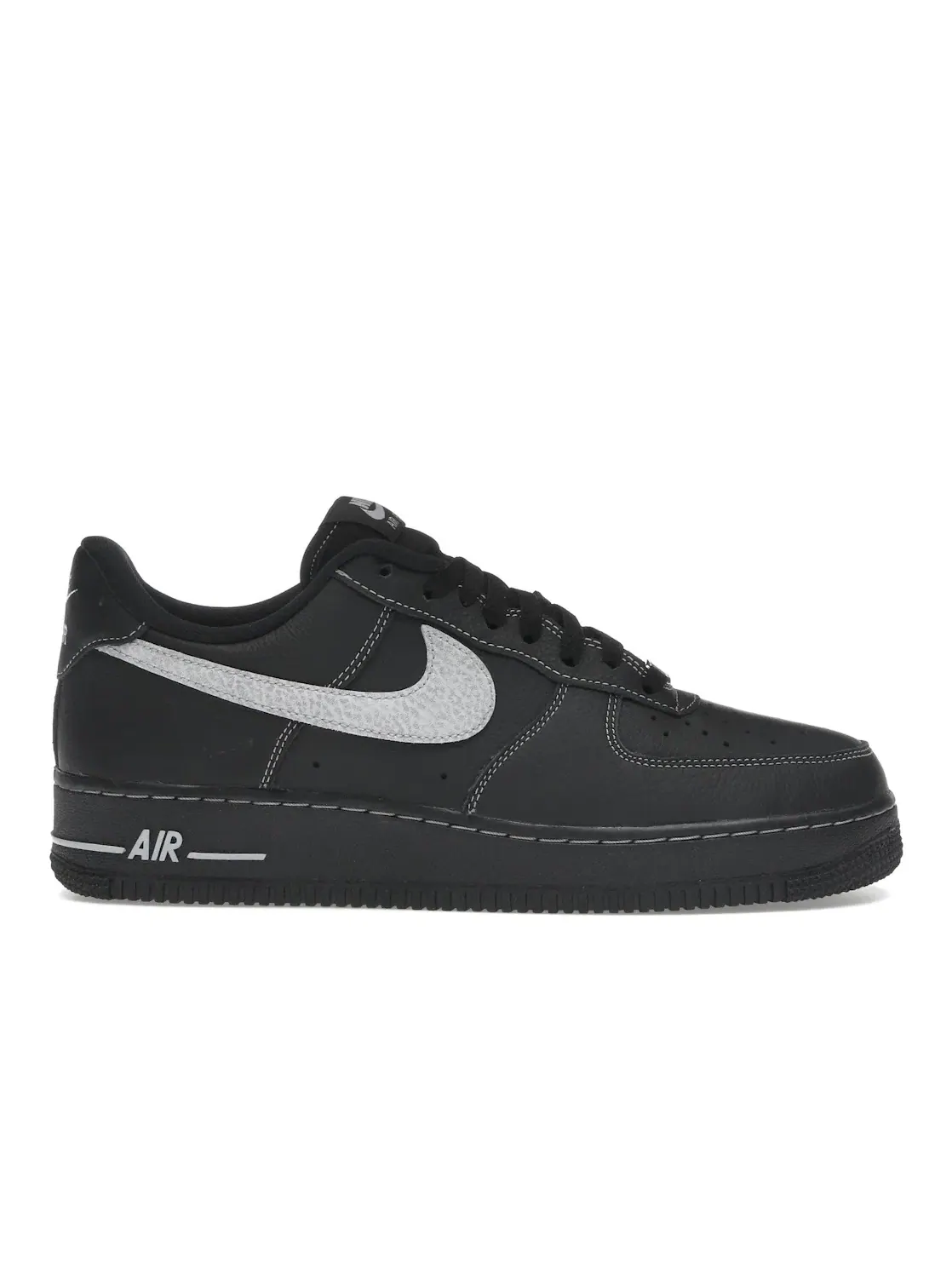 Женские кроссовки с контрастным дизайном Nike Air Force 1 Low '07 LV8 — изображение 1 из 4, черный/серый/черный