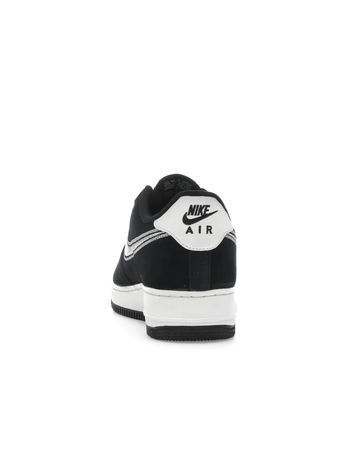 Мужские кроссовки с эмблемой Nike Air Force 1 Low '07 LV8 Nike — изображение 4 из 4, черный