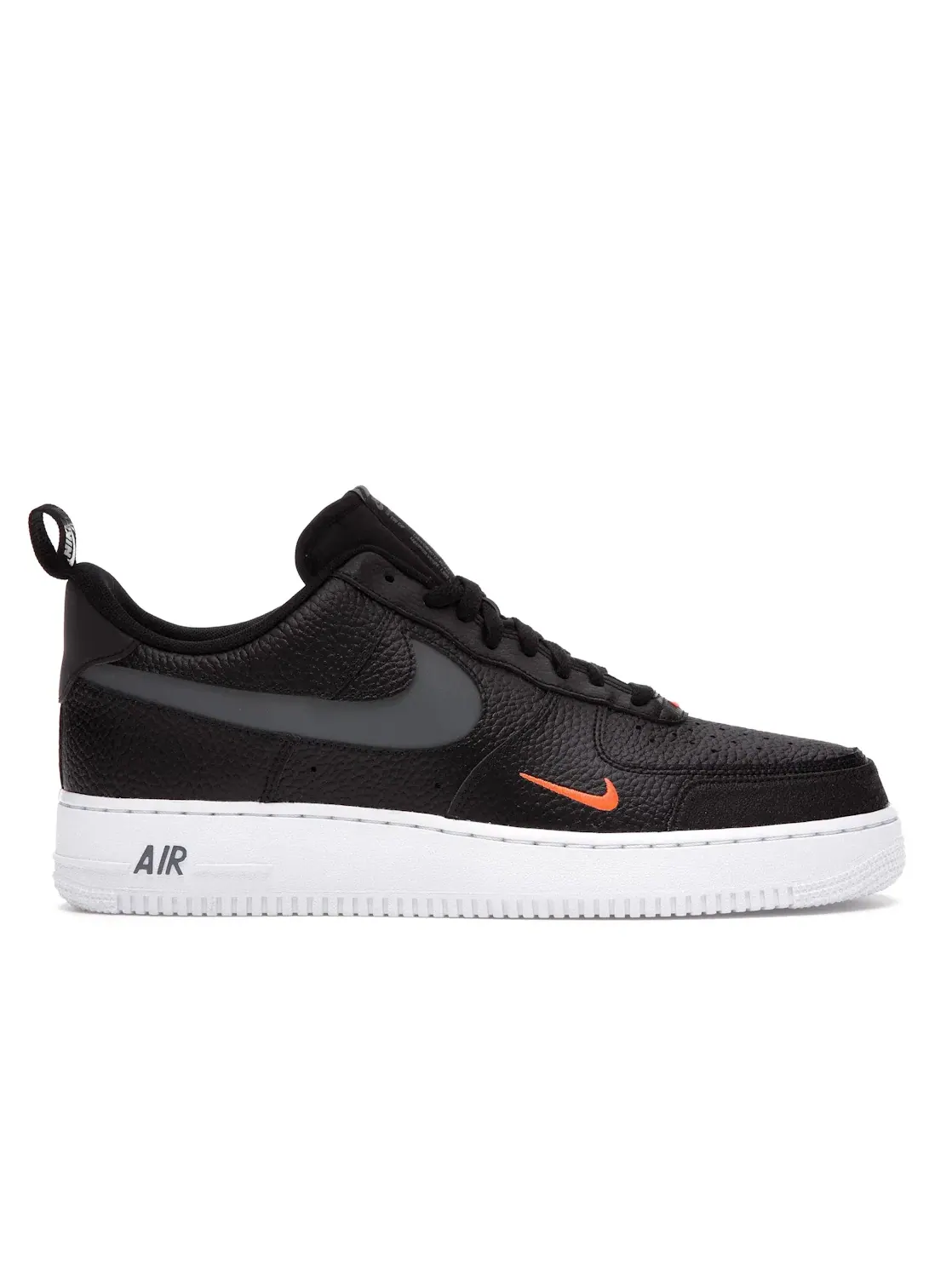 Мужские кроссовки Lifestyle Nike Air Force 1 Low '07 LV8 — изображение 1 из 4, черный/белый-оранжевый