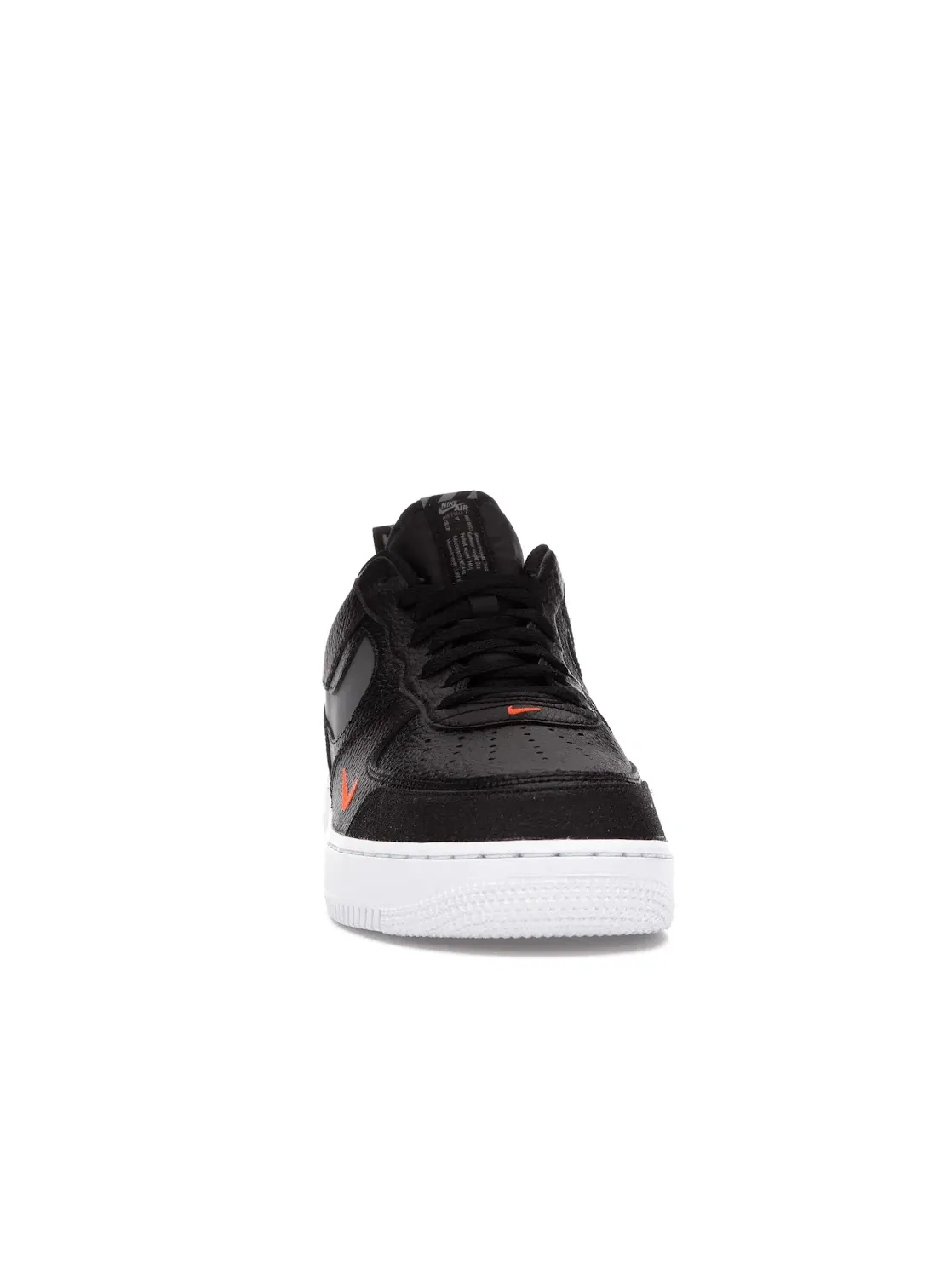 Мужские кроссовки Lifestyle Nike Air Force 1 Low '07 LV8 — изображение 2 из 4, черный/белый-оранжевый