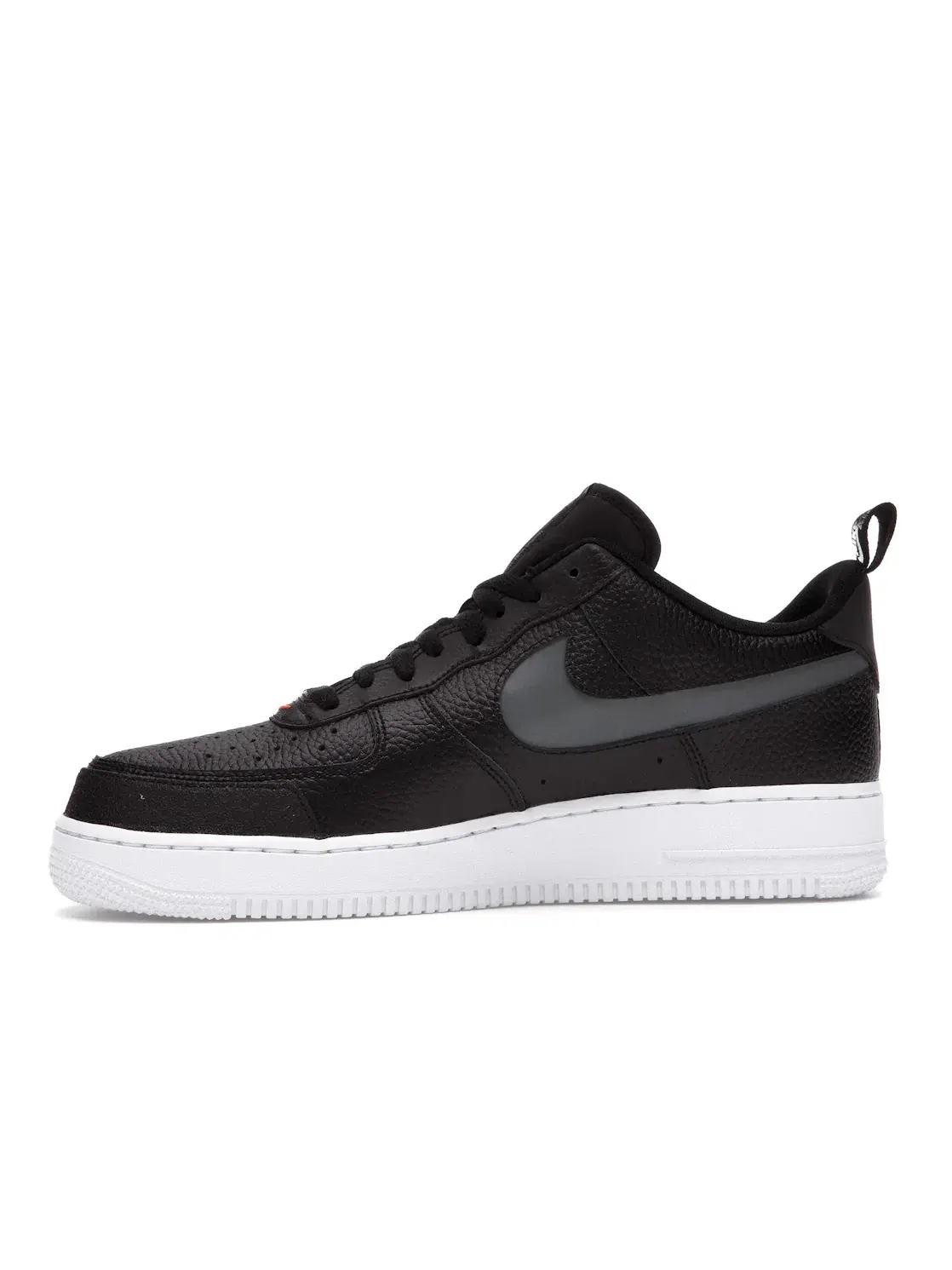 Мужские кроссовки Lifestyle Nike Air Force 1 Low '07 LV8 — изображение 3 из 4, черный/белый-оранжевый
