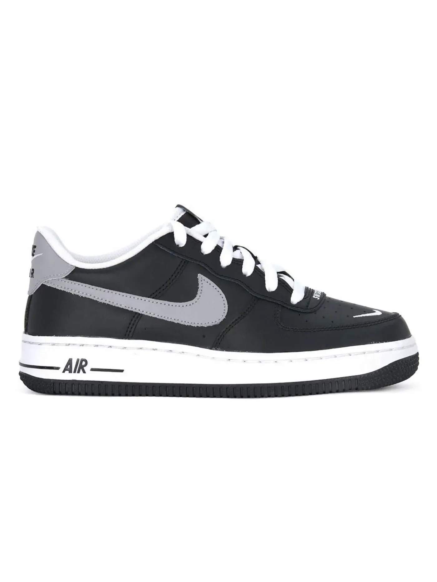 Детские кроссовки Lifestyle Nike Air Force 1 Low '07 LV8 — изображение 1 из 1, черный/серый/белый