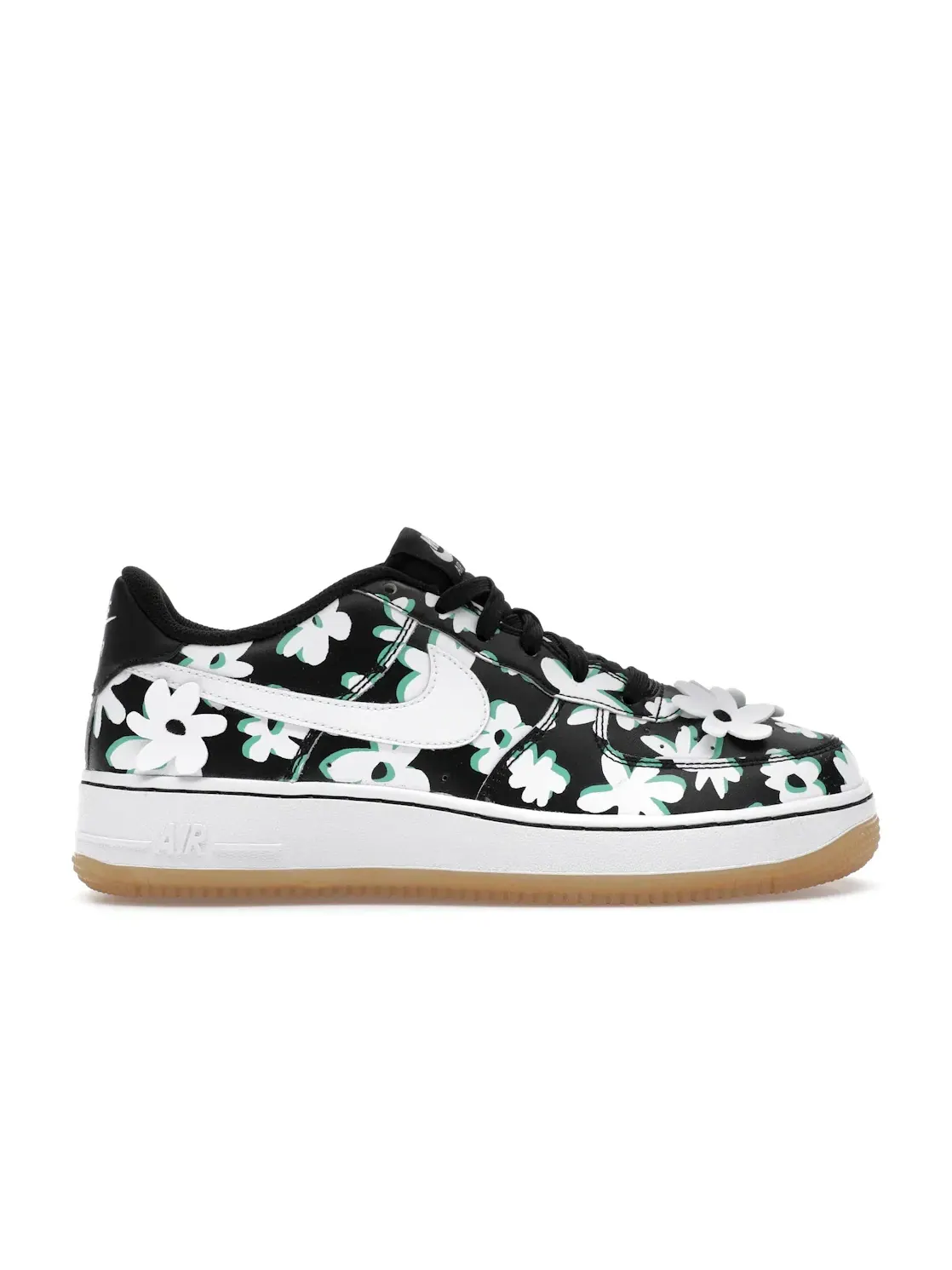 Детские кроссовки с цветочным принтом Nike Air Force 1 Low '07 LV8 — изображение 1 из 4