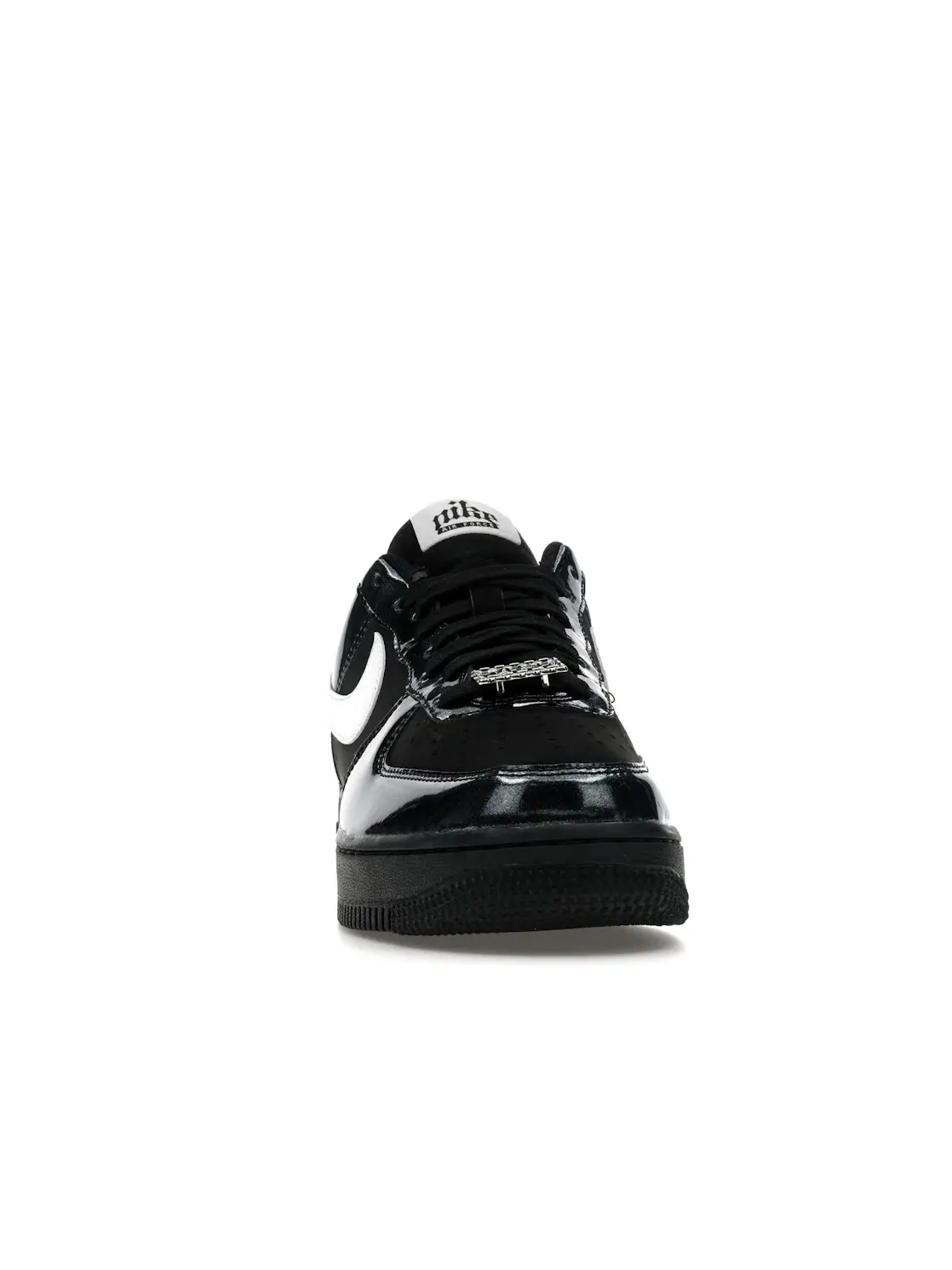Мужские кроссовки lifestyle с контрастным дизайном Nike Air Force 1 Low '07 LV8 Glam Rock — изображение 2 из 4, черный/белый