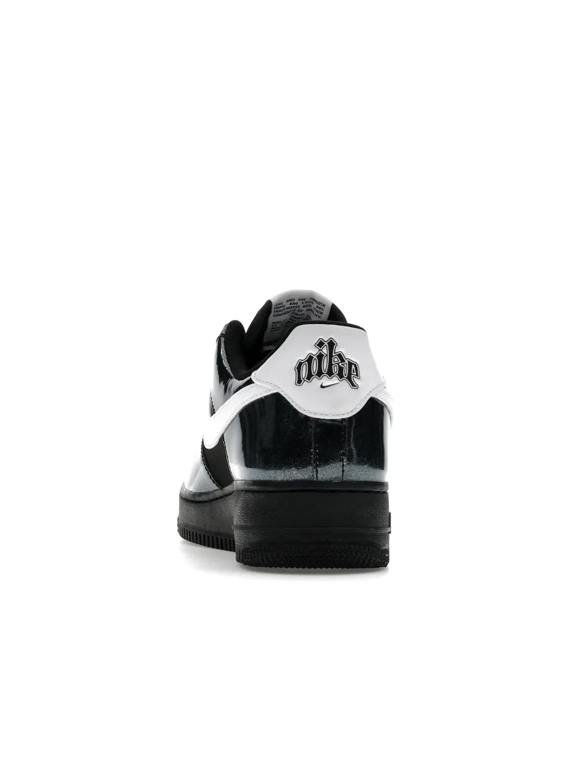 Мужские кроссовки lifestyle с контрастным дизайном Nike Air Force 1 Low '07 LV8 Glam Rock — изображение 4 из 4, черный/белый
