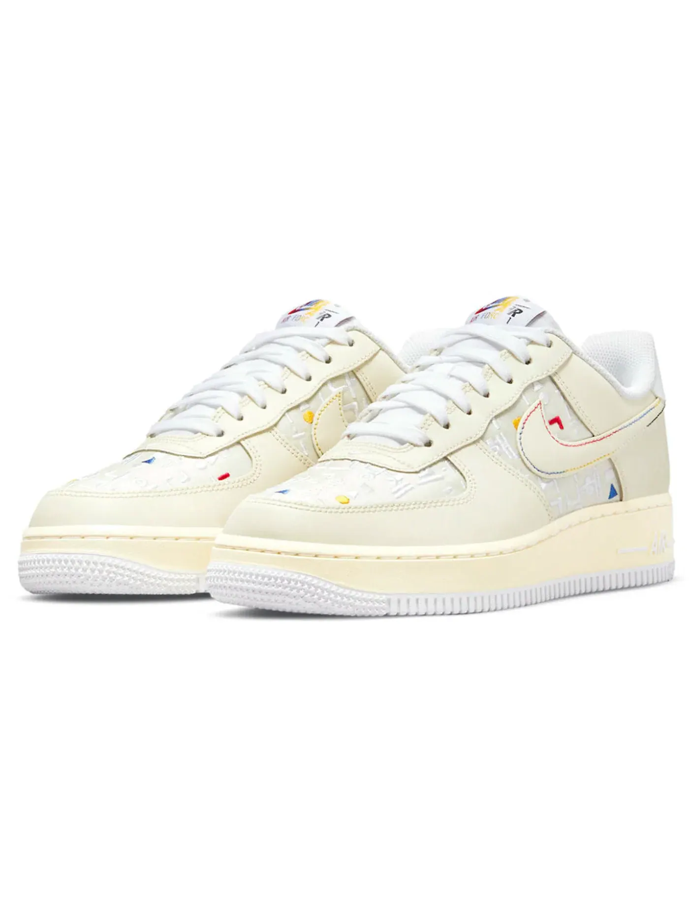 Женские кроссовки Lifestyle Nike Air Force 1 Low '07 LV8 — изображение 1 из 1, кремовый/белый