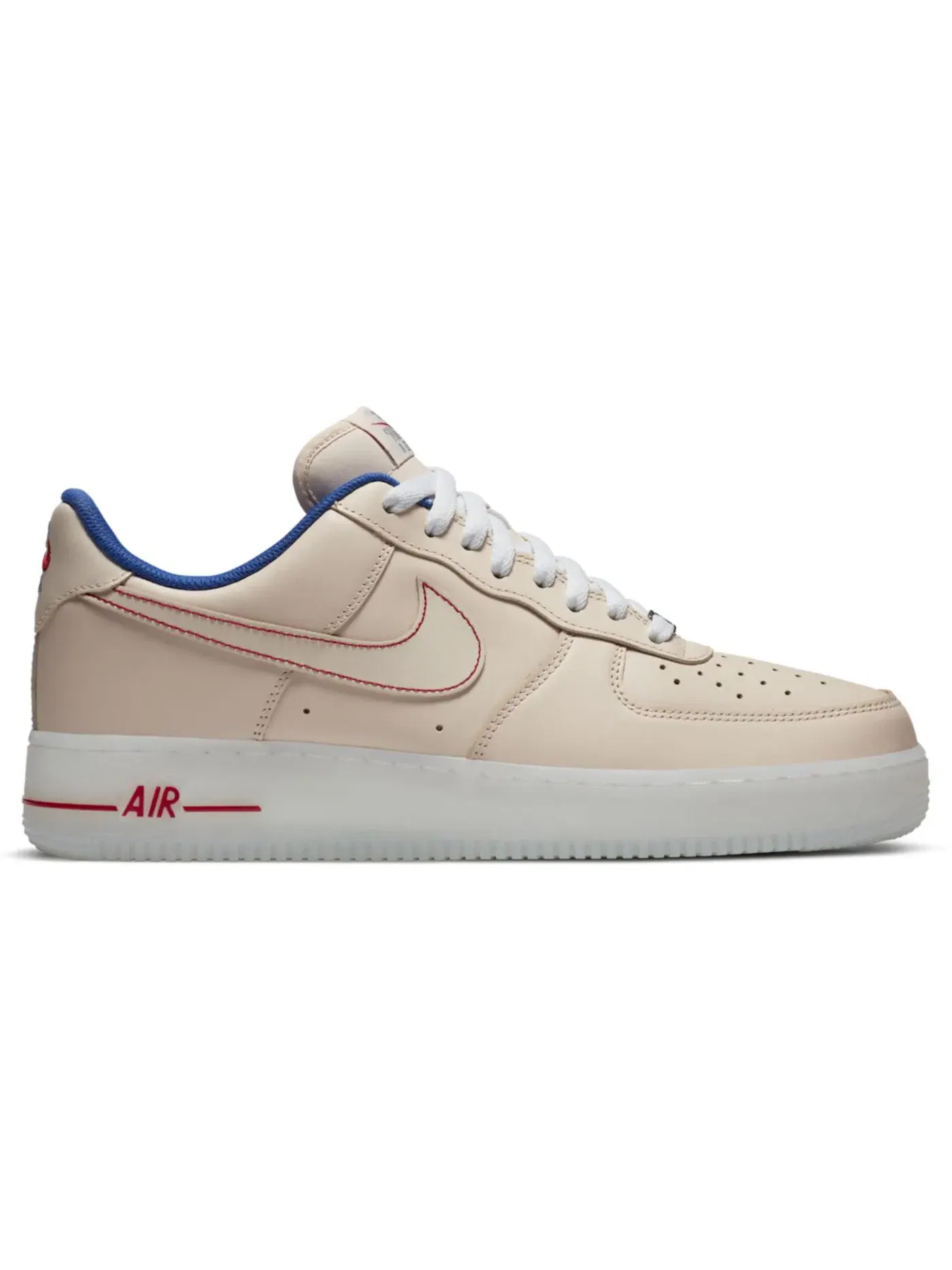 Мужские кроссовки Lifestyle с ледяной подошвой Nike Air Force 1 Low 07 LV8, Guava Ice/Guava Ice/Game Royal
