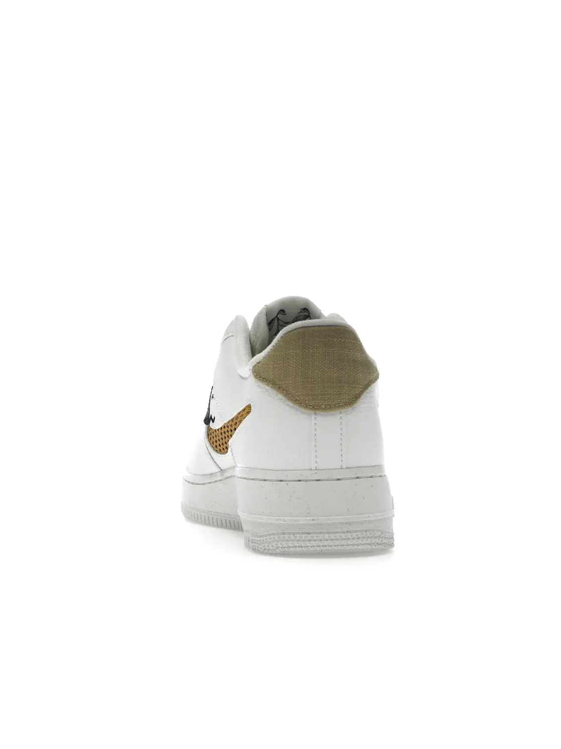 Мужские кроссовки с уникальным дизайном Nike Air Force 1 Low '07 LV8 Nike — изображение 4 из 4, черный//золотистый
