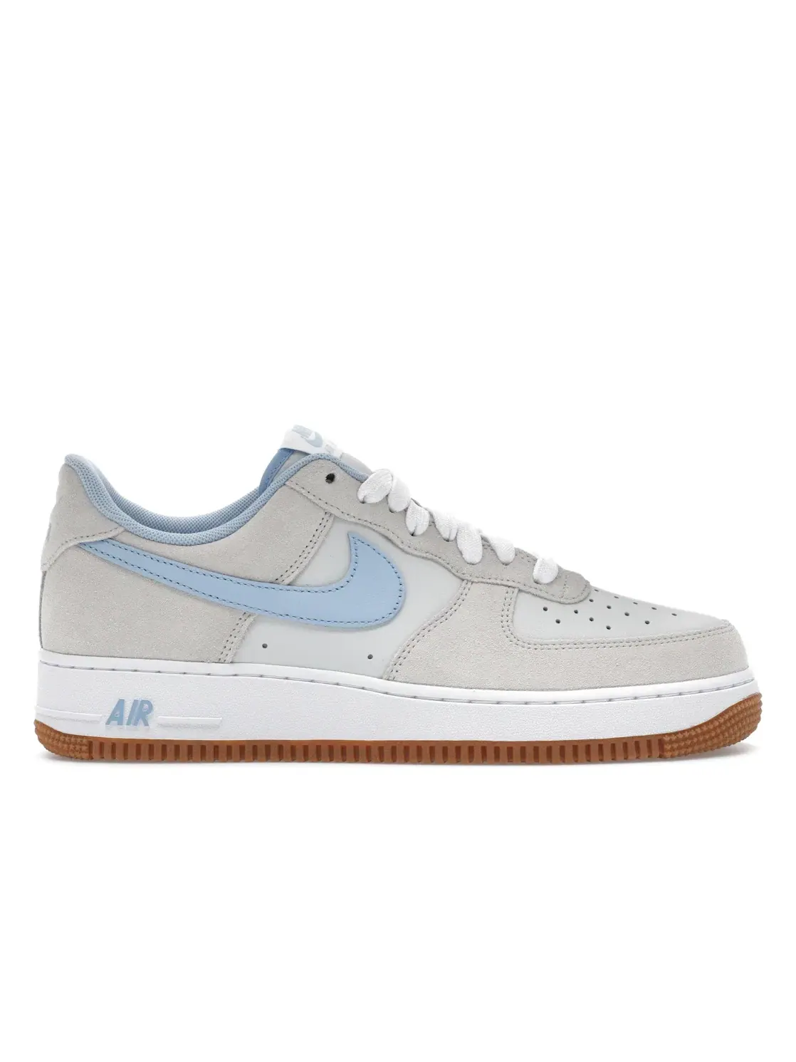 Мужские кроссовки с принтом Nike Air Force 1 Low '07 LV8 Nike — изображение 1 из 4, белый/коричневый/синий