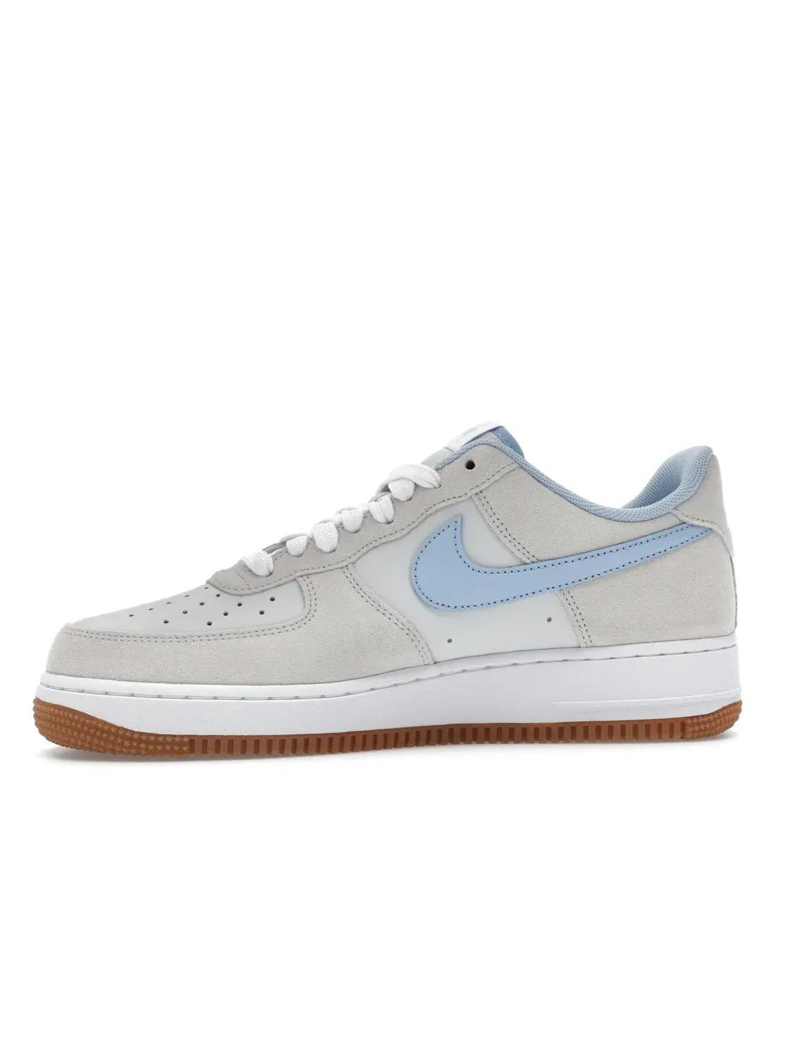 Мужские кроссовки с принтом Nike Air Force 1 Low '07 LV8 Nike — изображение 3 из 4, белый/коричневый/синий