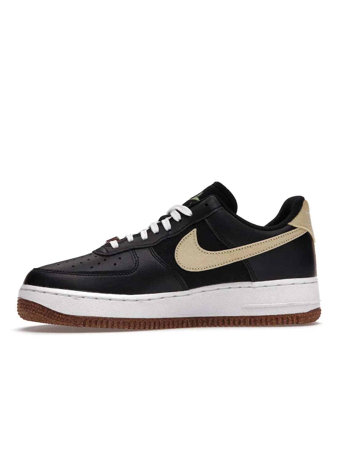 Мужские кроссовки с принтом Nike Air Force 1 Low '07 LV8 Pomegranate Nike — изображение 3 из 4, черный/-белый-черный