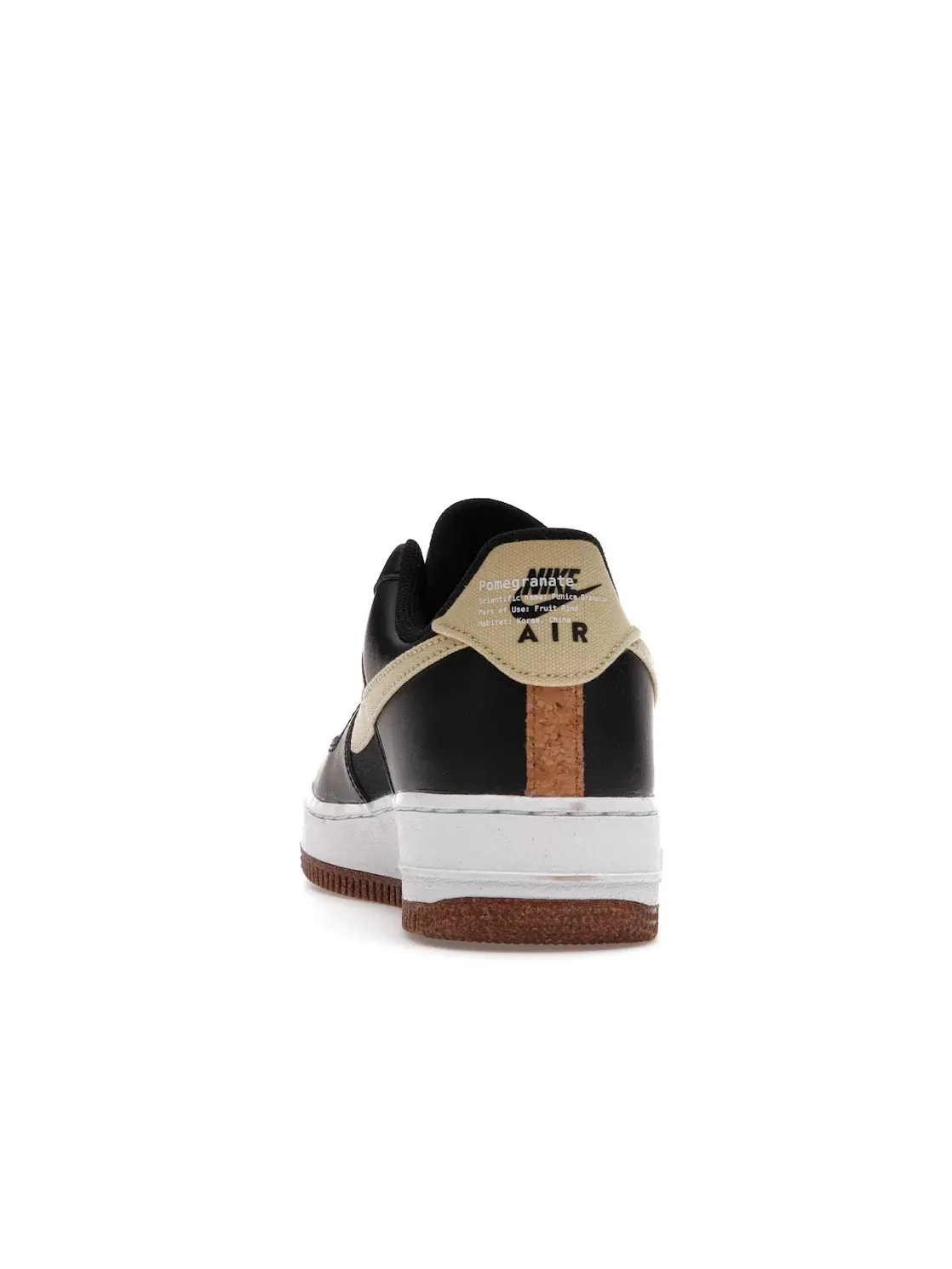 Мужские кроссовки с принтом Nike Air Force 1 Low '07 LV8 Pomegranate Nike — изображение 4 из 4, черный/-белый-черный