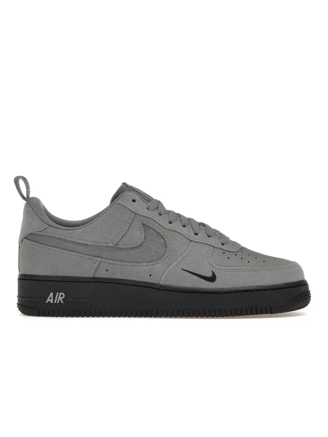 Мужские кроссовки с отражающим элементом Nike Air Force 1 Low '07 LV8 — изображение 1 из 4, серый/черный/серый