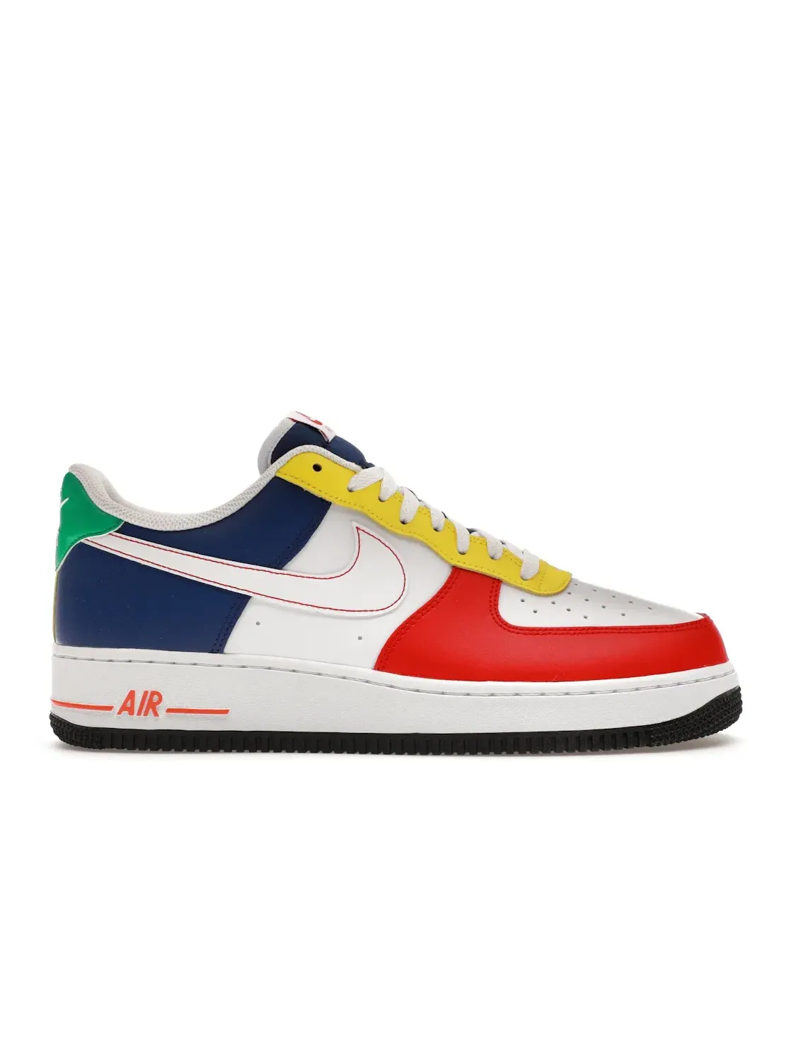 Мужские кроссовки с цветным дизайном Nike Air Force 1 Low '07 LV8 Rubik's Cube Nike — изображение 1 из 4