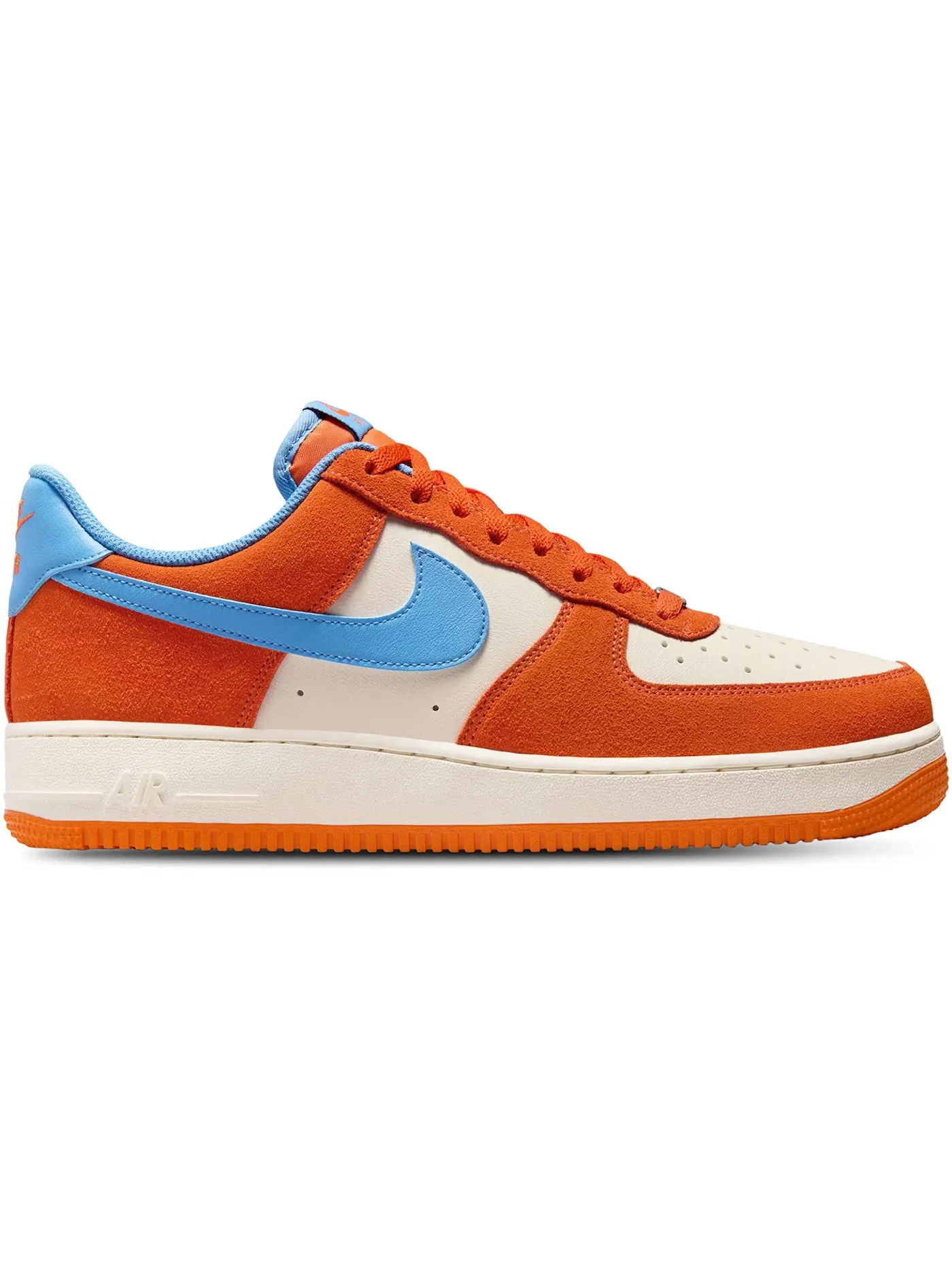 Мужские кроссовки Lifestyle Nike Air Force 1 Low '07 LV8 — изображение 1 из 1, оранжевый/белый/синий
