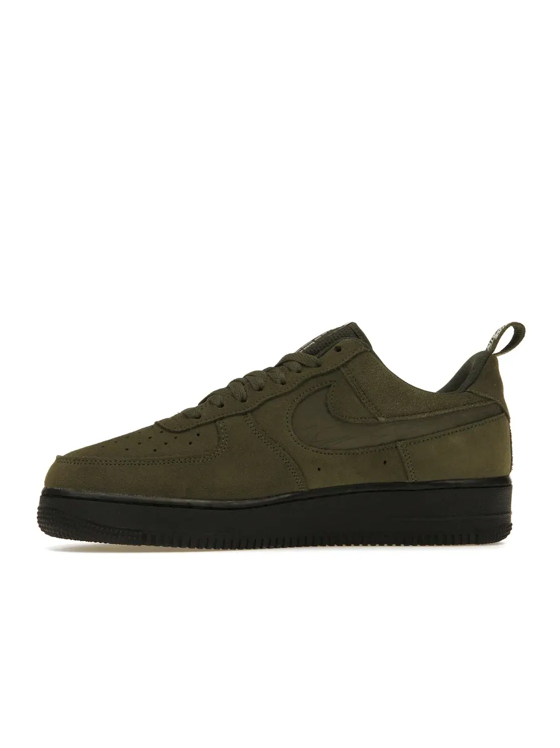 Мужские кроссовки с кожаным верхом Nike Air Force 1 Low '07 LV8 SE — изображение 3 из 4, хаки/хаки/белый/черный