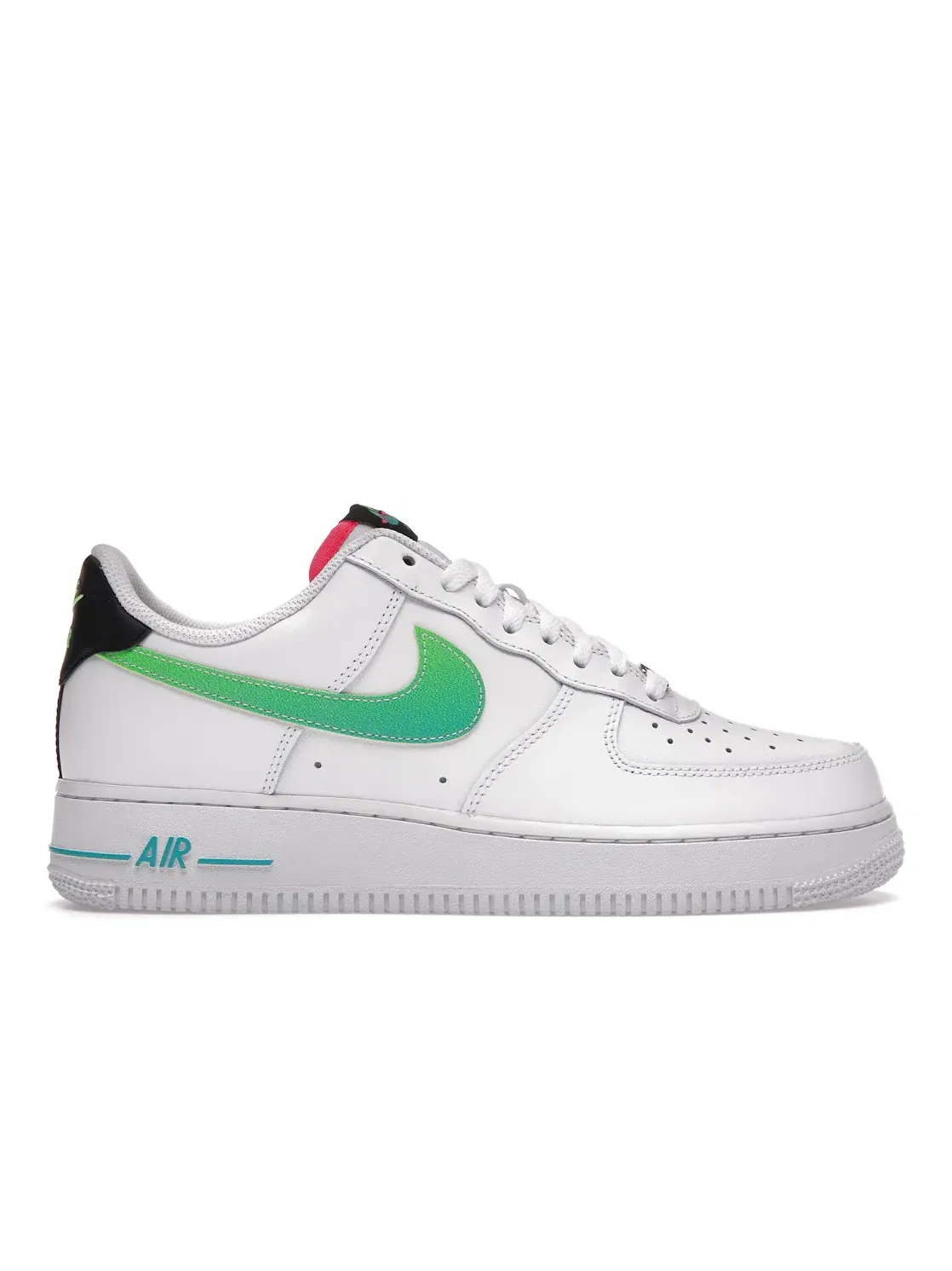 Мужские кроссовки Lifestyle Nike Air Force 1 Low '07 LV8 — изображение 1 из 4, белый//черный/зеленый