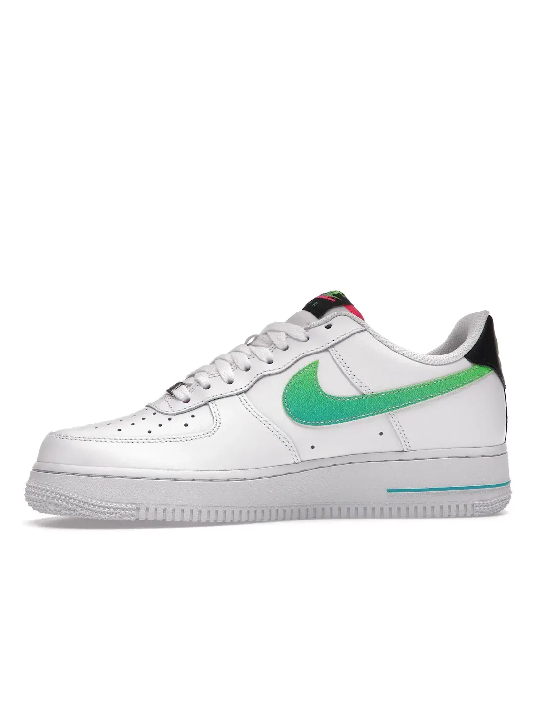 Мужские кроссовки Lifestyle Nike Air Force 1 Low '07 LV8 — изображение 3 из 4, белый//черный/зеленый