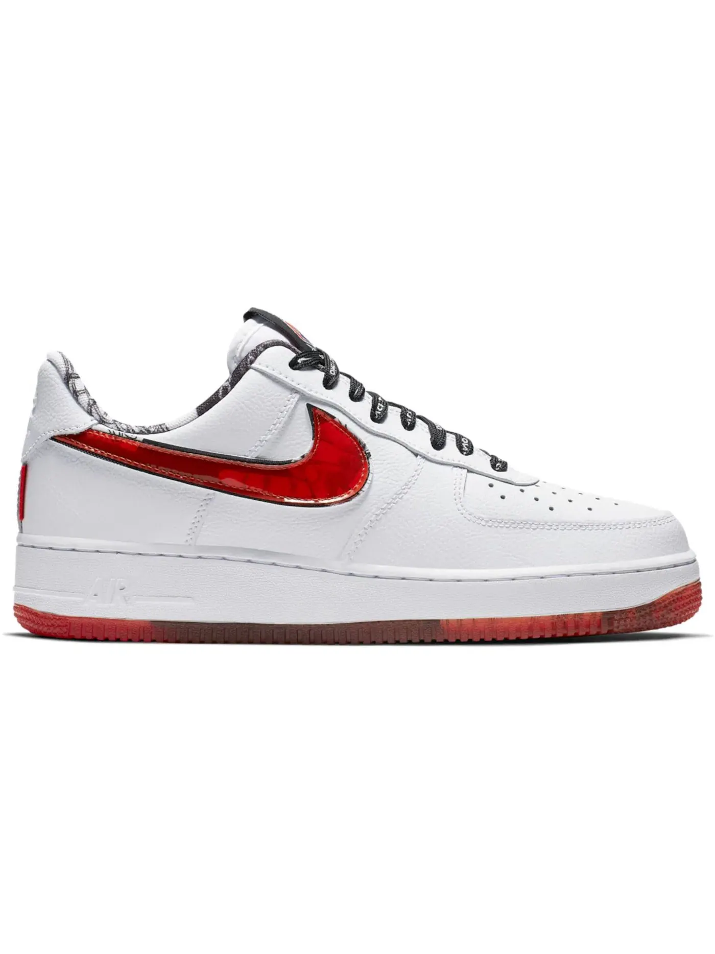 Мужские кроссовки Lifestyle Nike Air Force 1 Low 07 LV8 — изображение 1 из 1, белый/красный