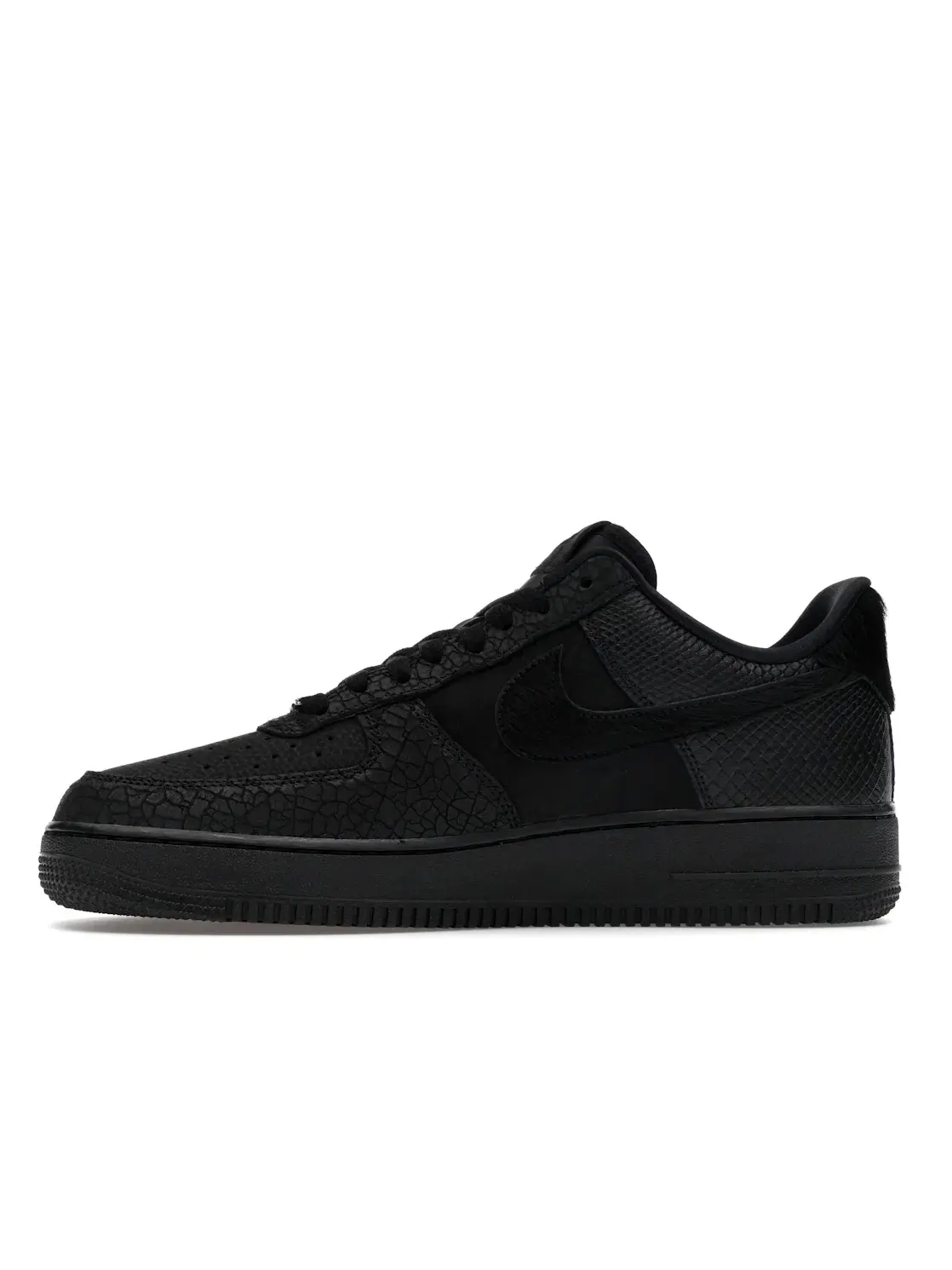 Мужские кроссовки Nike Air Force 1 Low '07 LX 3X Celebration Triple Black — изображение 3 из 4, черный