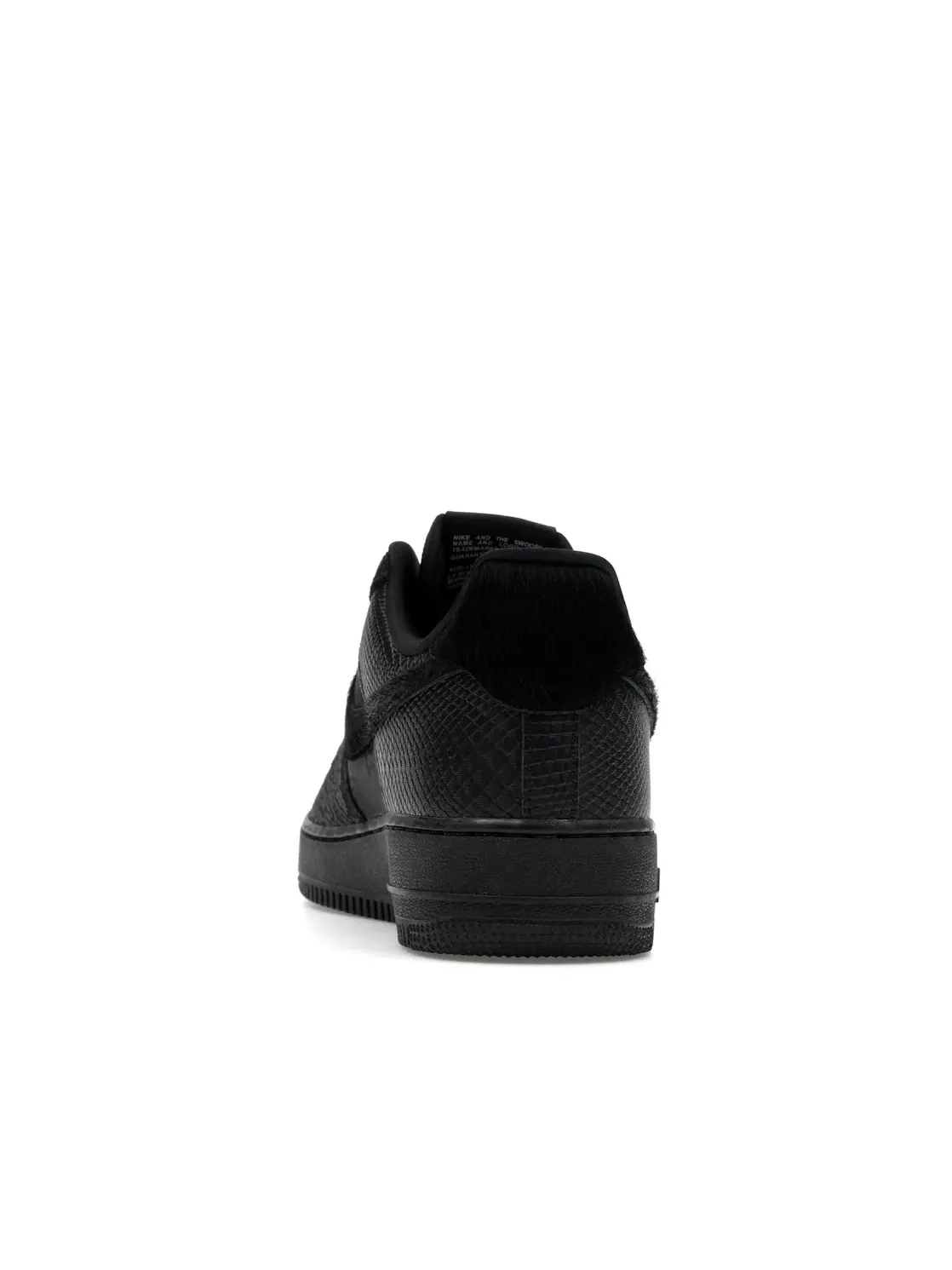 Мужские кроссовки Nike Air Force 1 Low '07 LX 3X Celebration Triple Black — изображение 4 из 4, черный