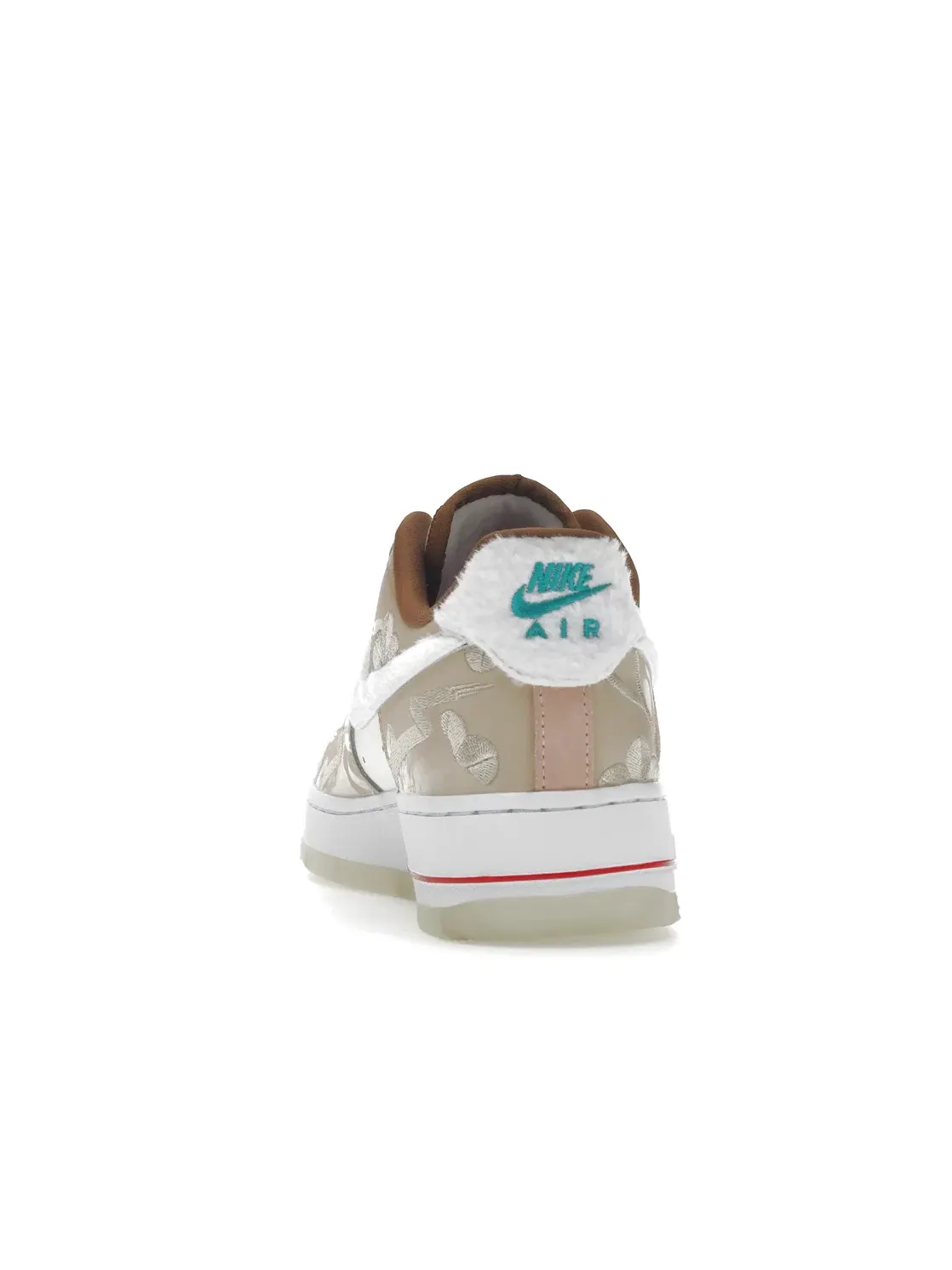 Женские кроссовки Lifestyle с принтом Nike Air Force 1 Low '07 LX — изображение 4 из 4, белый