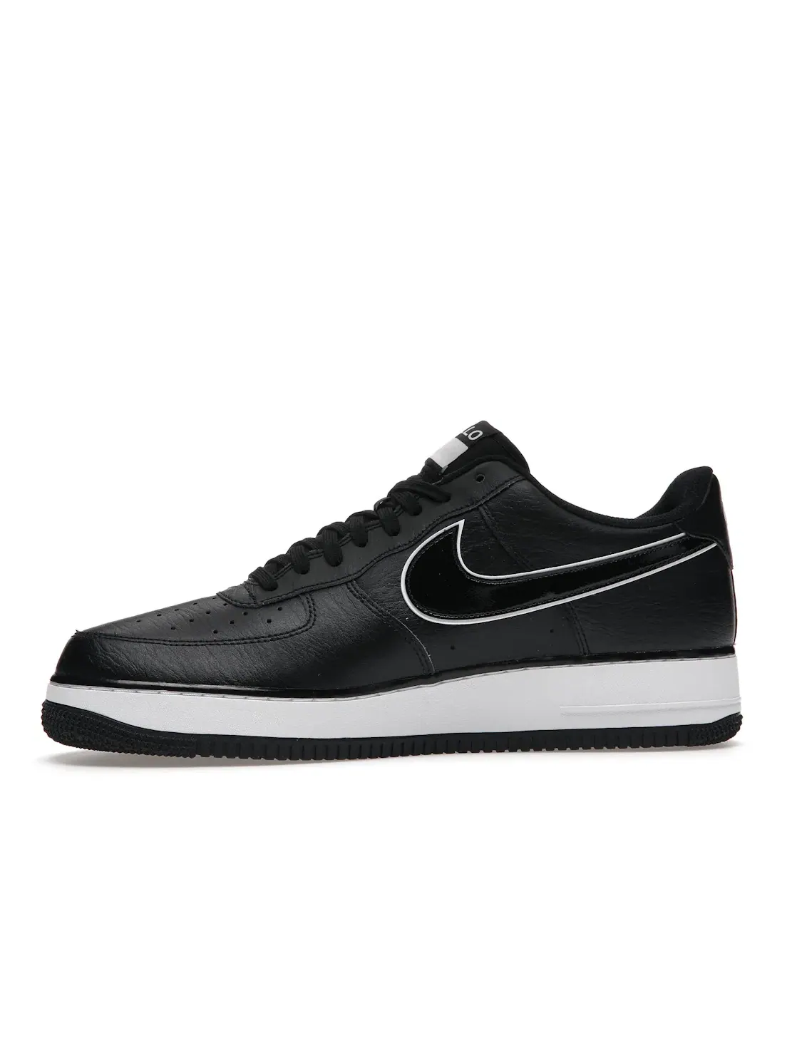 Мужские повседневные кроссовки Air Force 1 Low '07 LX Hello Nike — изображение 3 из 4, черный/белый/черный