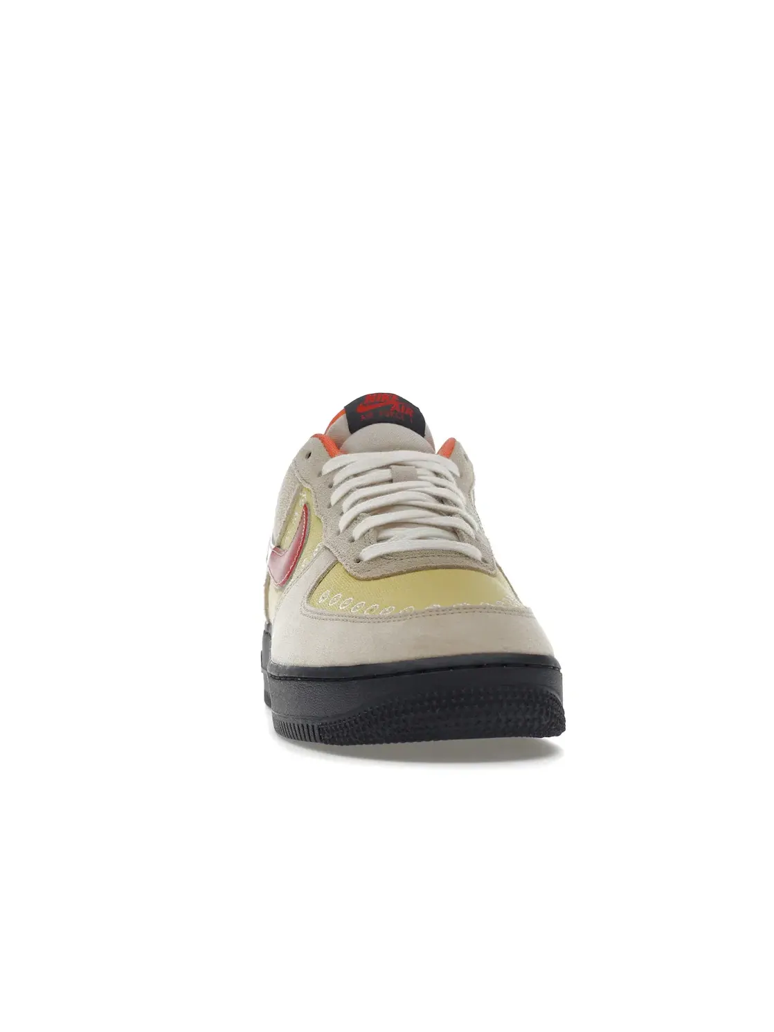 Мужские кроссовки с принтом Nike Air Force 1 Low '07 LX — изображение 2 из 4, красный--темный серый