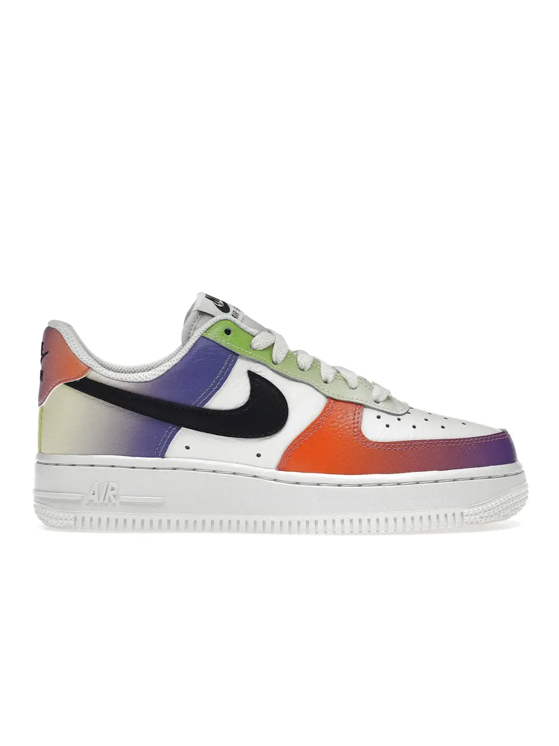 Женские кроссовки с градиентом Nike Air Force 1 Low '07 — изображение 1 из 4, белый/черный-яркий