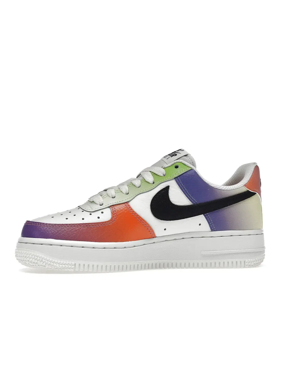 Женские кроссовки с градиентом Nike Air Force 1 Low '07 — изображение 3 из 4, белый/черный-яркий