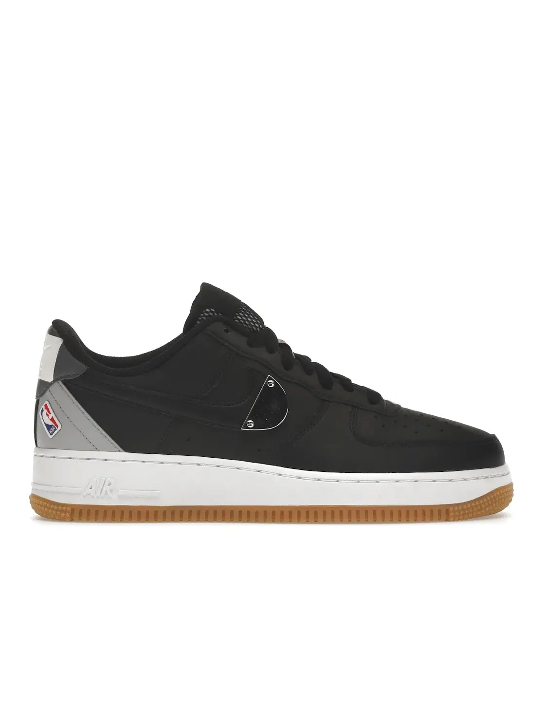 Мужские кроссовки Lifestyle Nike Air Force 1 Low '07 Nike — изображение 1 из 4, черный/серебристый
