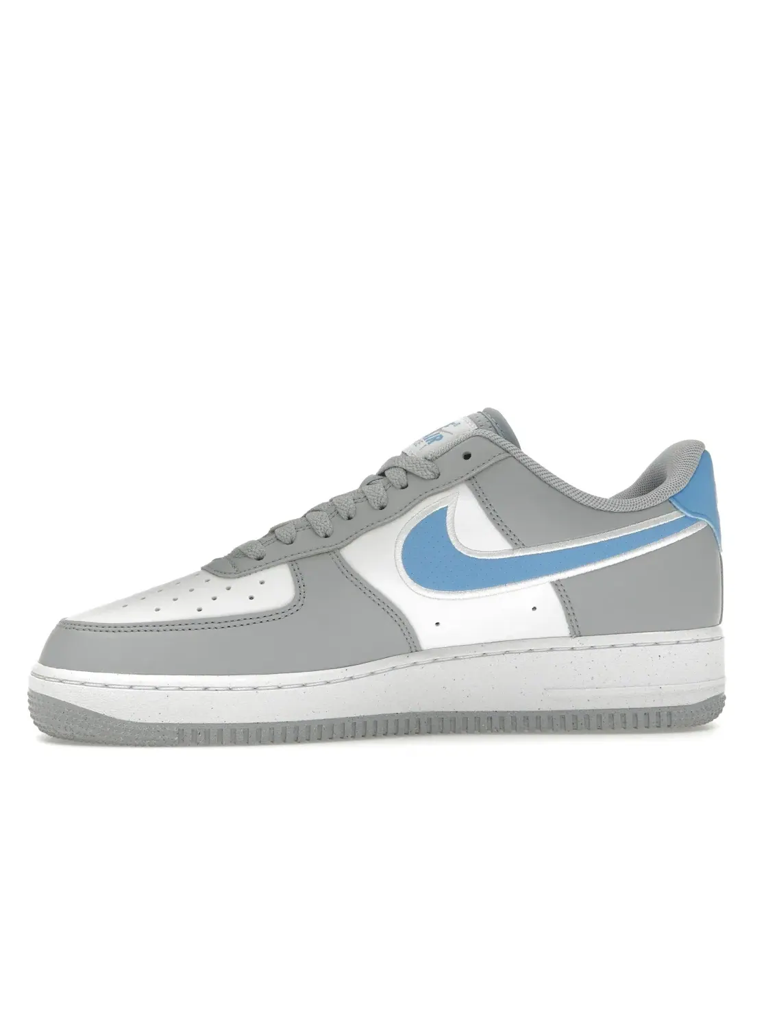 Мужские кроссовки Lifestyle Nike Air Force 1 Low '07 Next Nature — изображение 3 из 4, серый/белый/синий