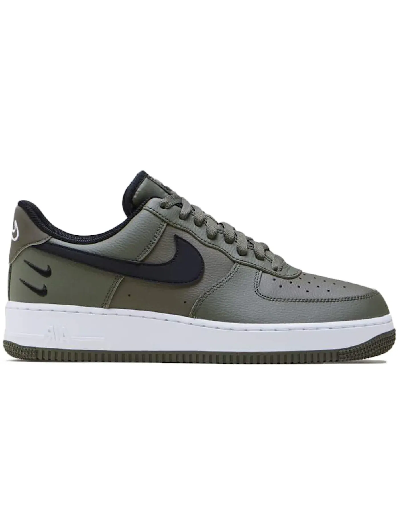 Мужские кроссовки Lifestyle Nike Air Force 1 Low '07 — изображение 1 из 1, оливковый/черный-белый