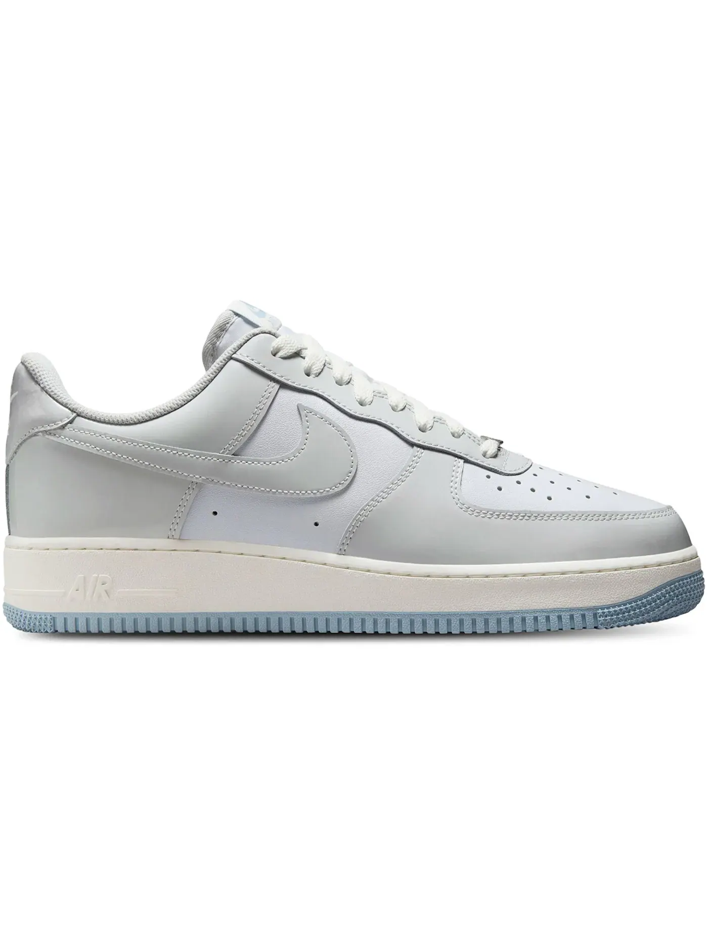 Мужские кроссовки Nike Air Force 1 Low '07 — изображение 1 из 1, белый//светлый синий