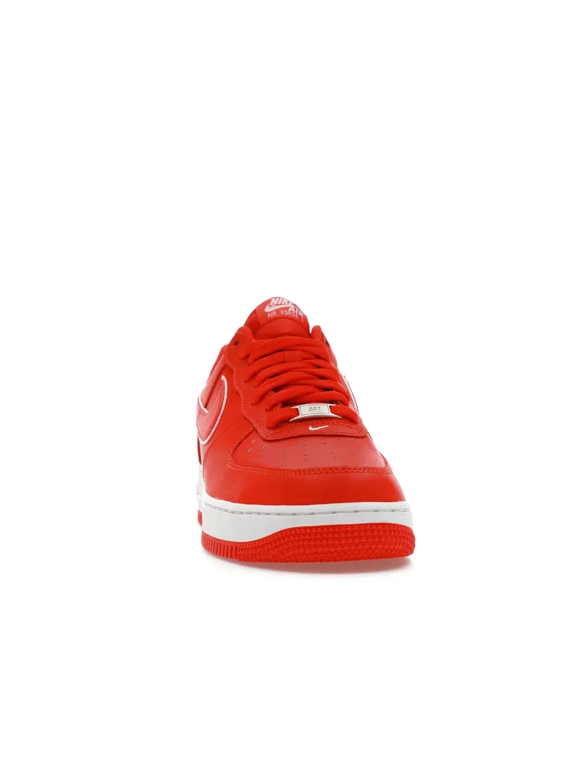 Мужские кроссовки кожаные Nike Air Force 1 Low 07 — изображение 2 из 4, красный/красный-белый