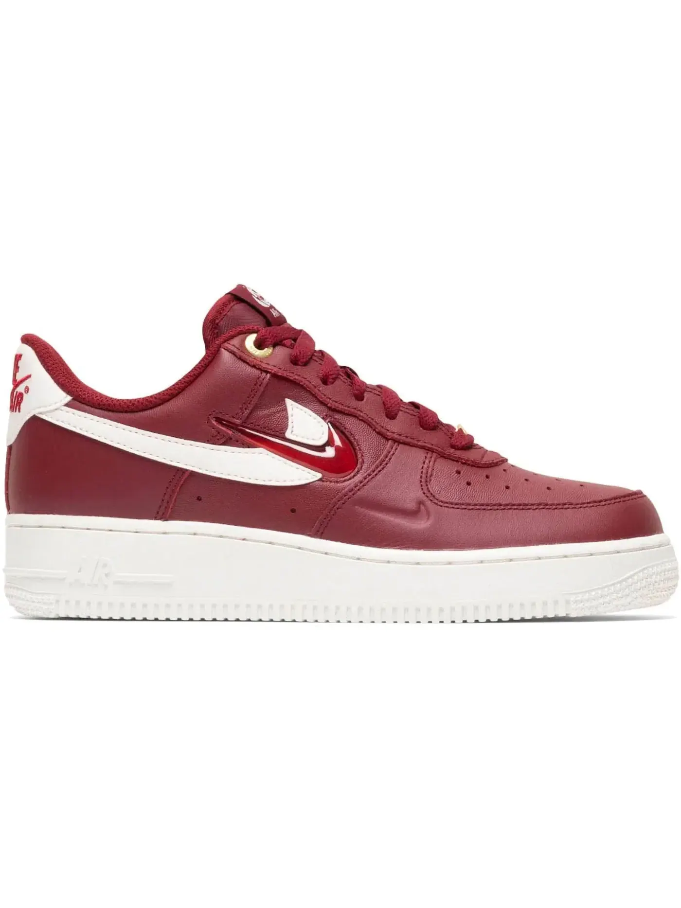 Женские кроссовки для повседневной носки Nike Air Force 1 Low '07 Premium — изображение 1 из 3, красный красный красный