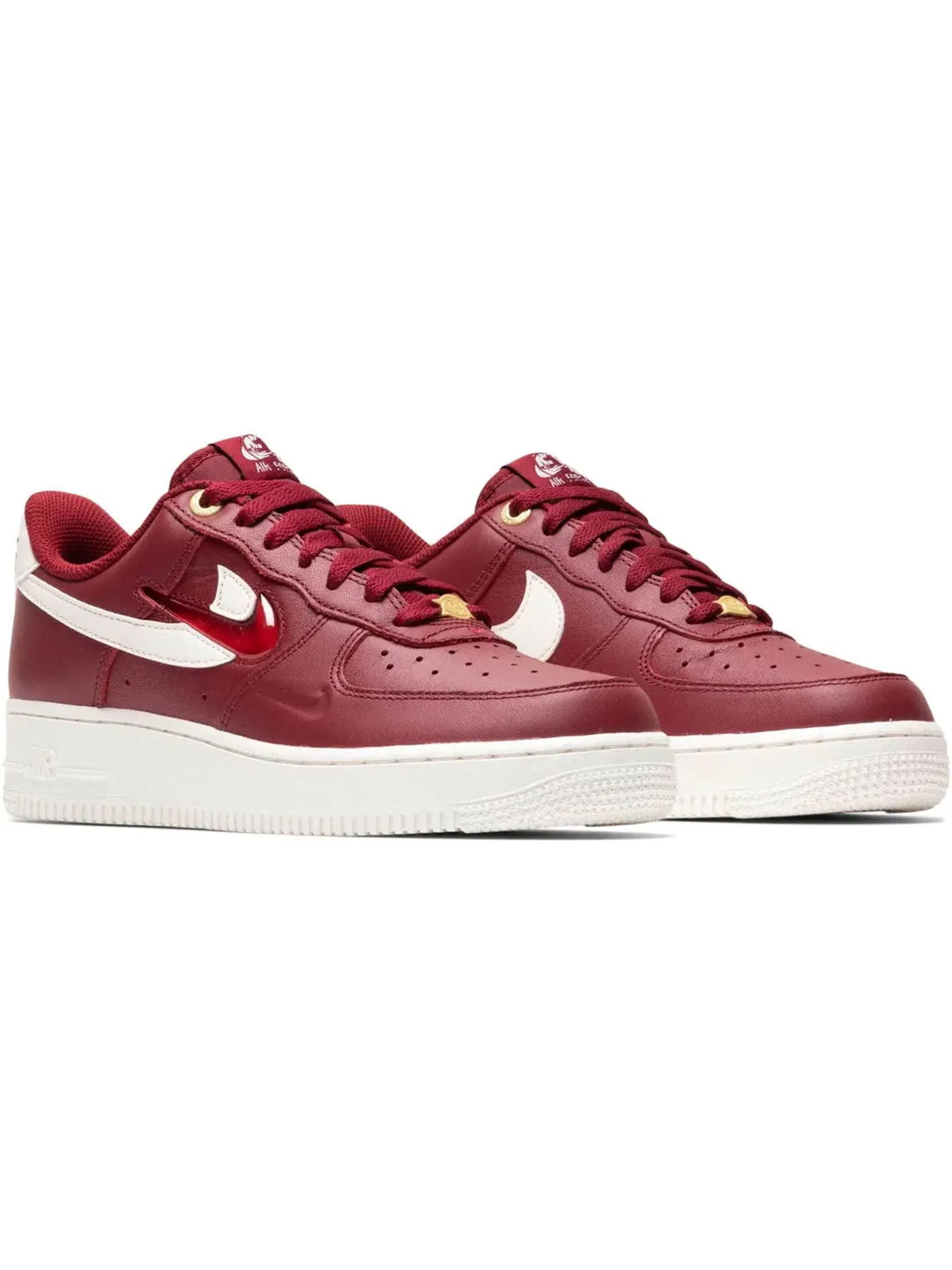 Женские кроссовки для повседневной носки Nike Air Force 1 Low '07 Premium — изображение 2 из 3, красный красный красный