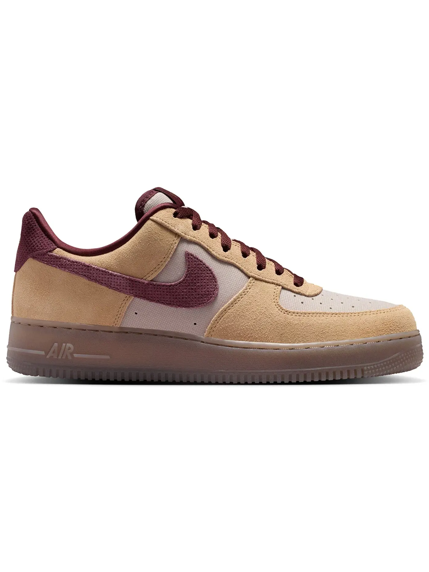 Мужские кроссовки Lifestyle Nike Air Force 1 Low '07 Premium — изображение 1 из 1, коричневый бордовый