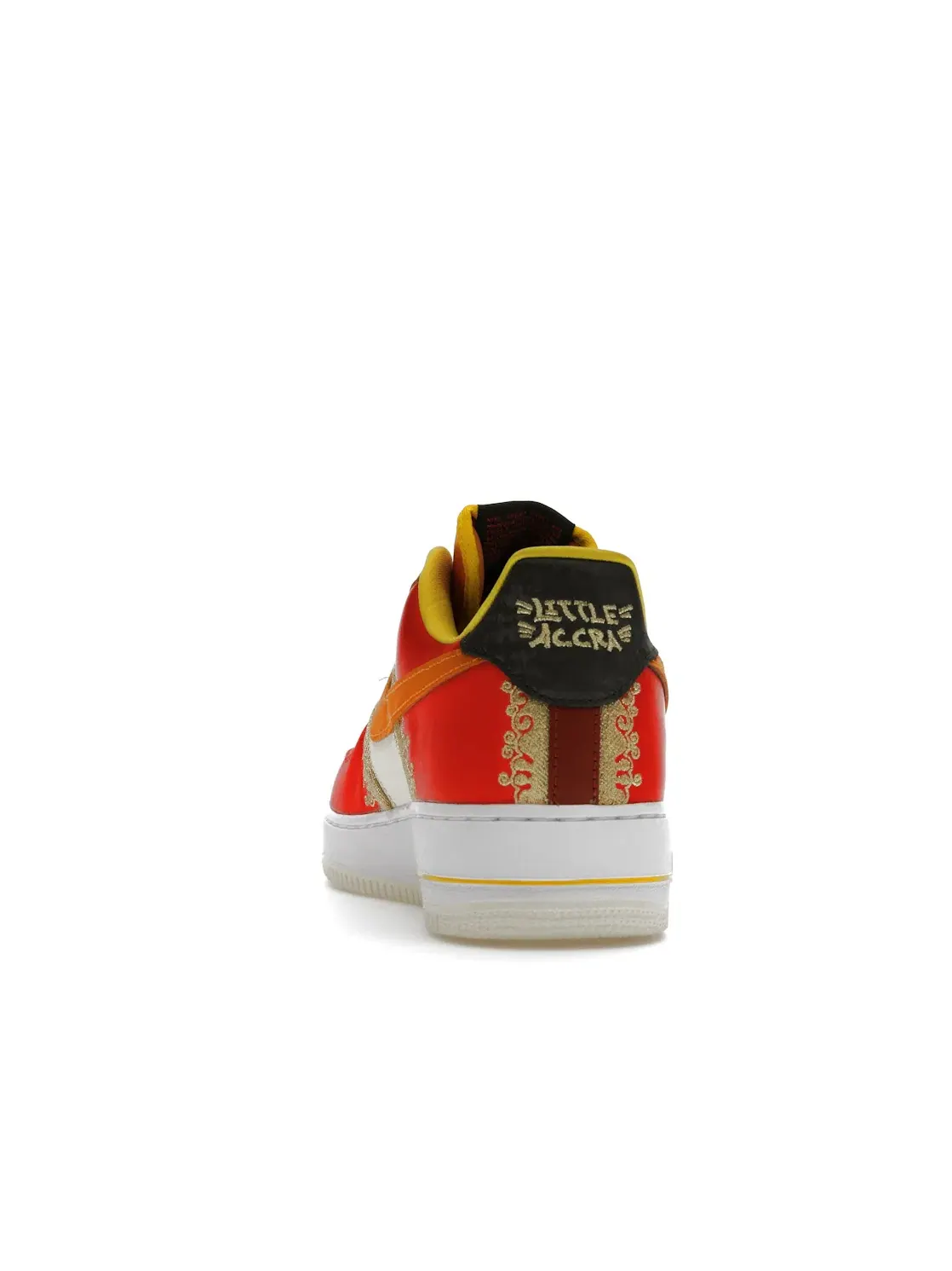 Мужские кроссовки из кожи с моделью Nike Air Force 1 Low '07 Premium Little Accra Nike — изображение 4 из 4, красный/светлый